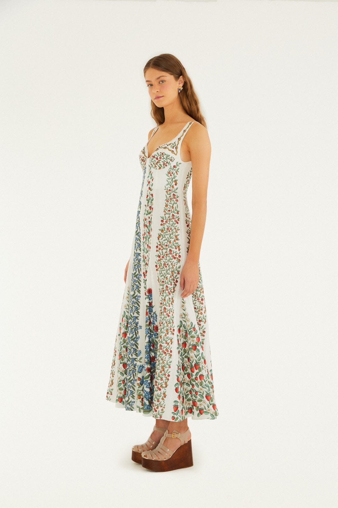 Off-White Fruit Beauty Maxi Dress