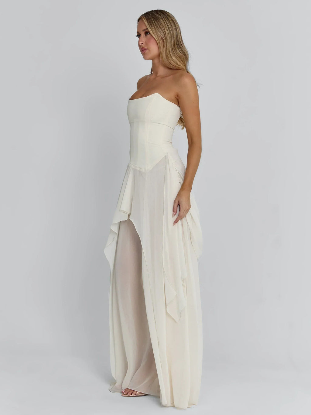Lucy's EISLEY MAXI DRESS IVORY