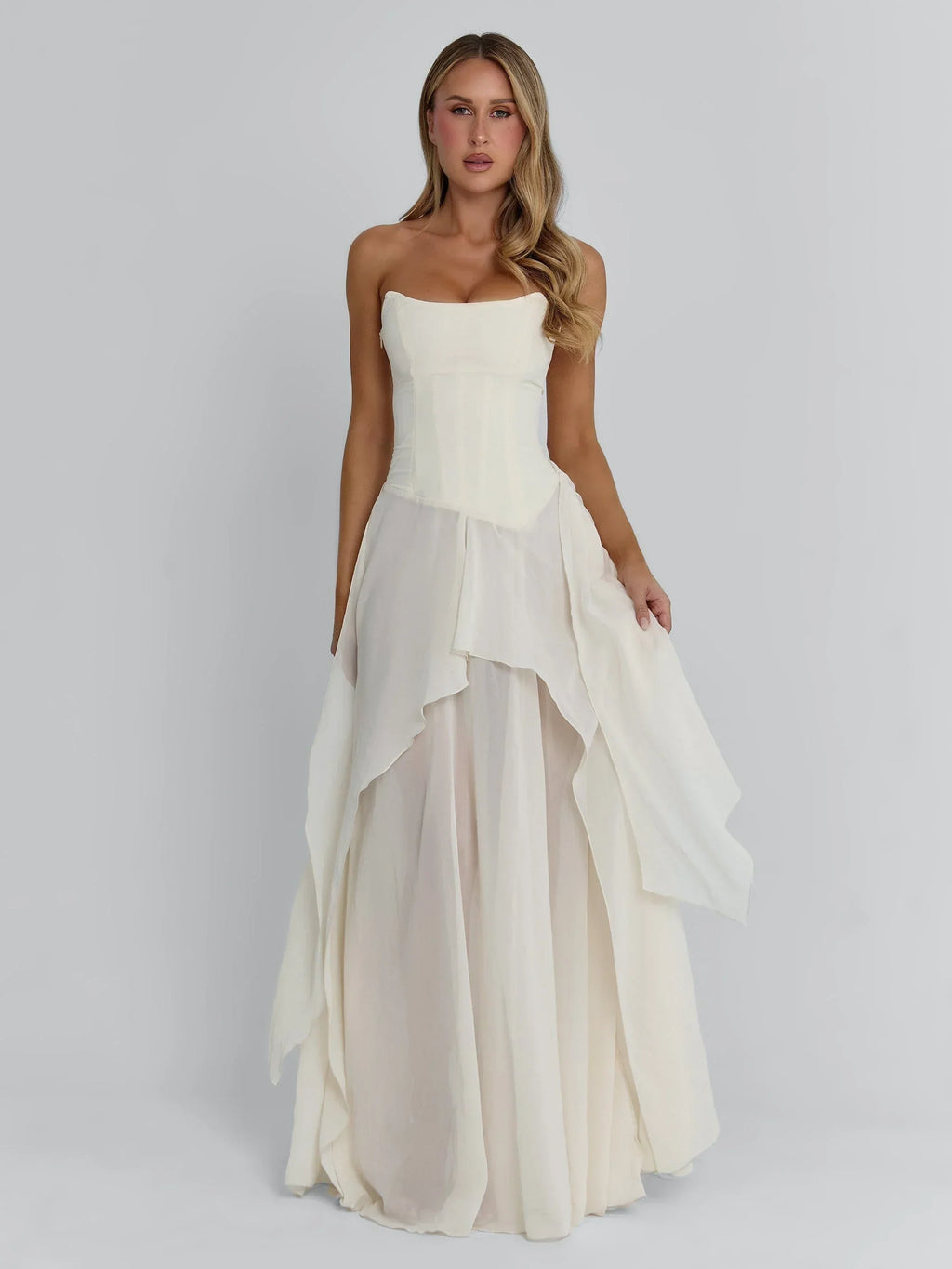 Lucy's EISLEY MAXI DRESS IVORY
