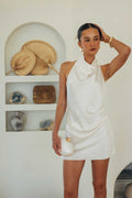 Leighton Cowl Neck Mini Dress