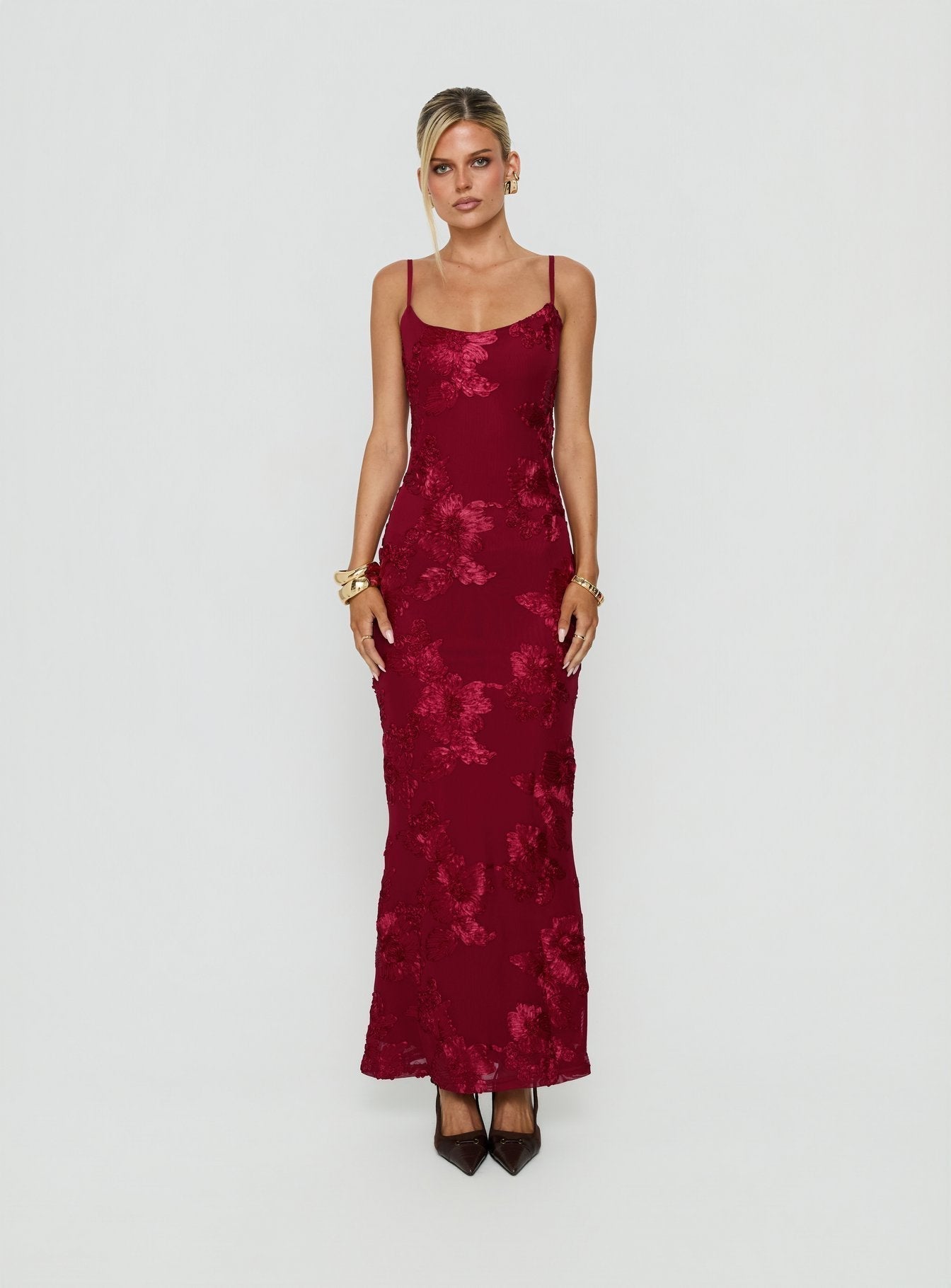 Jacalyn Maxi Dress Red