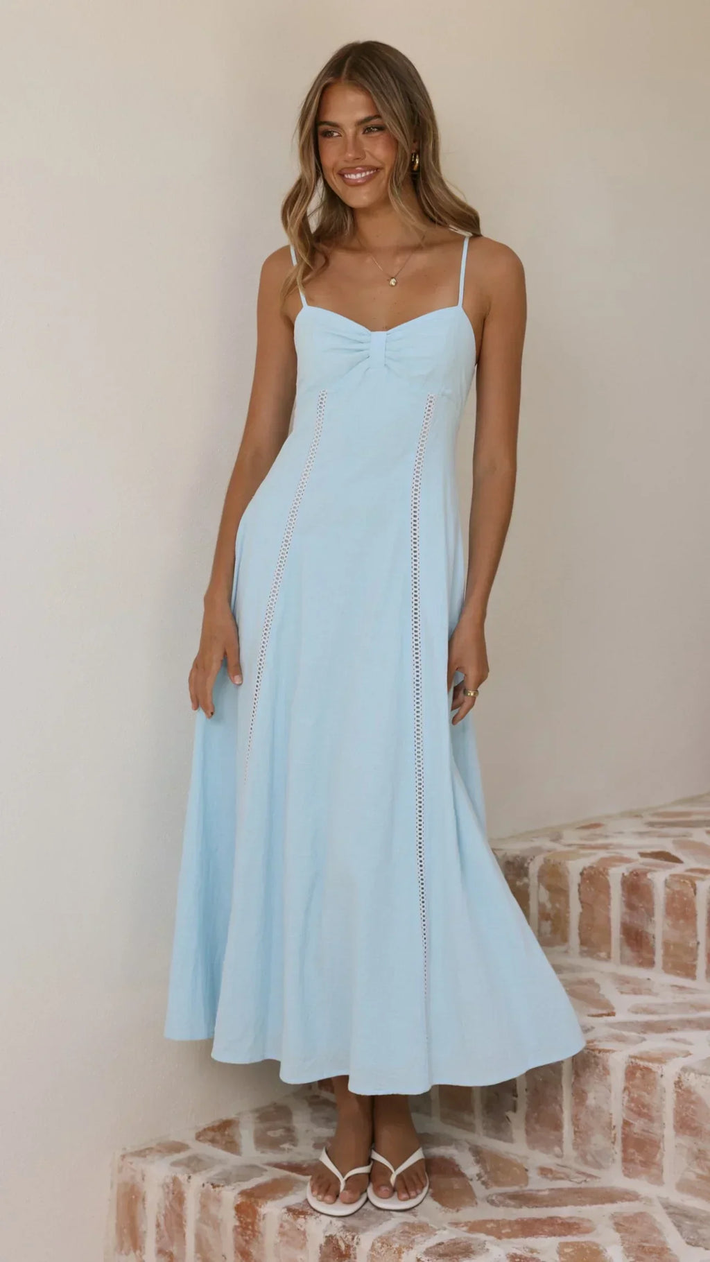 Suri Maxi Dress - Blue