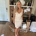 Can't Help But Wait Dress White
