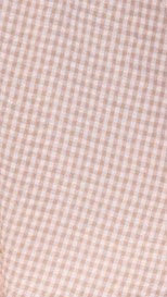 Sahirah Mini Dress - Beige / White Gingham