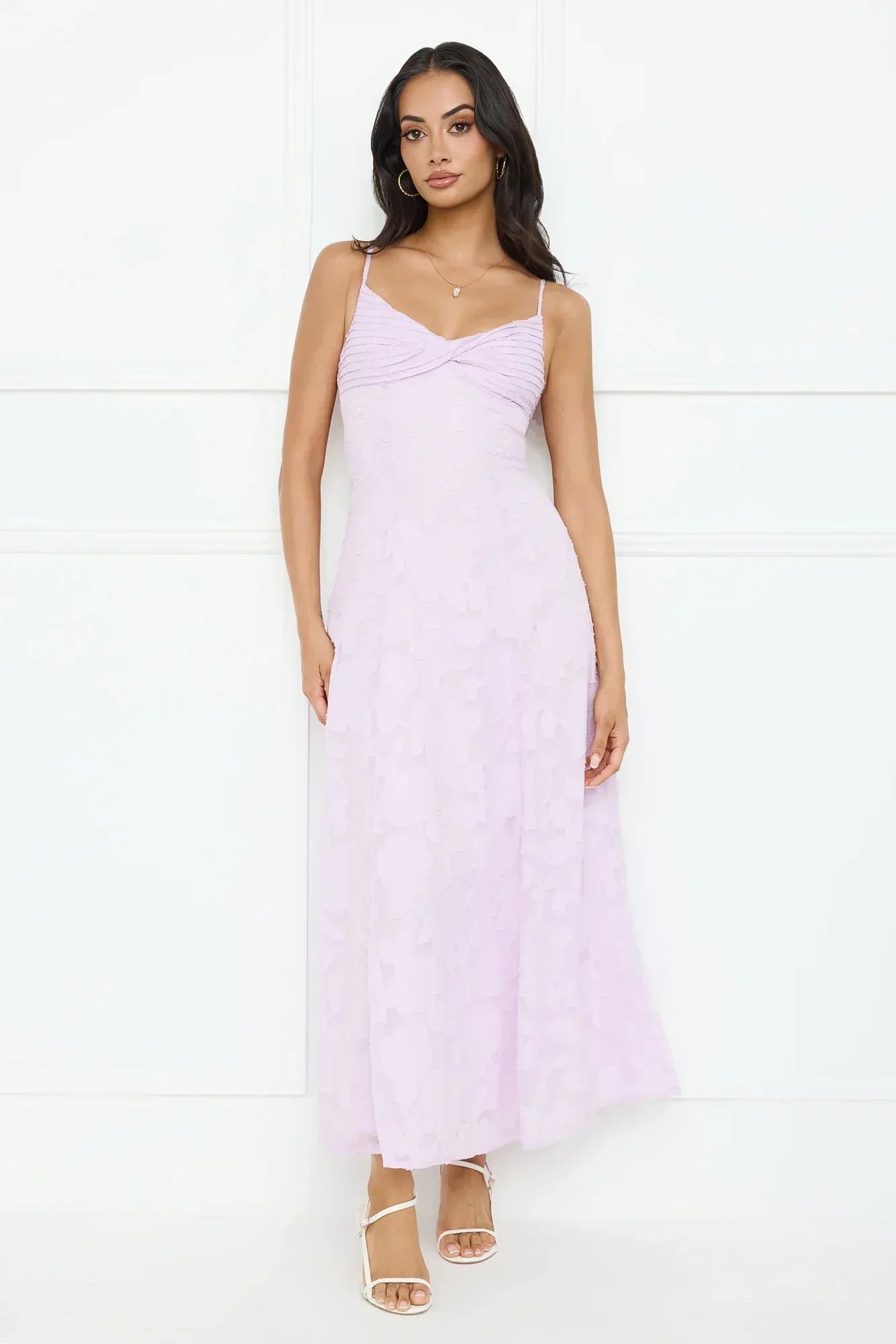 Pine Blossom Maxi Dress Lilac