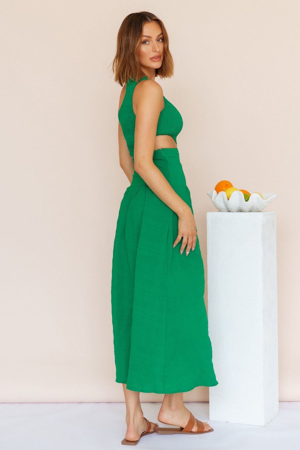Check In Maxi Dress Green