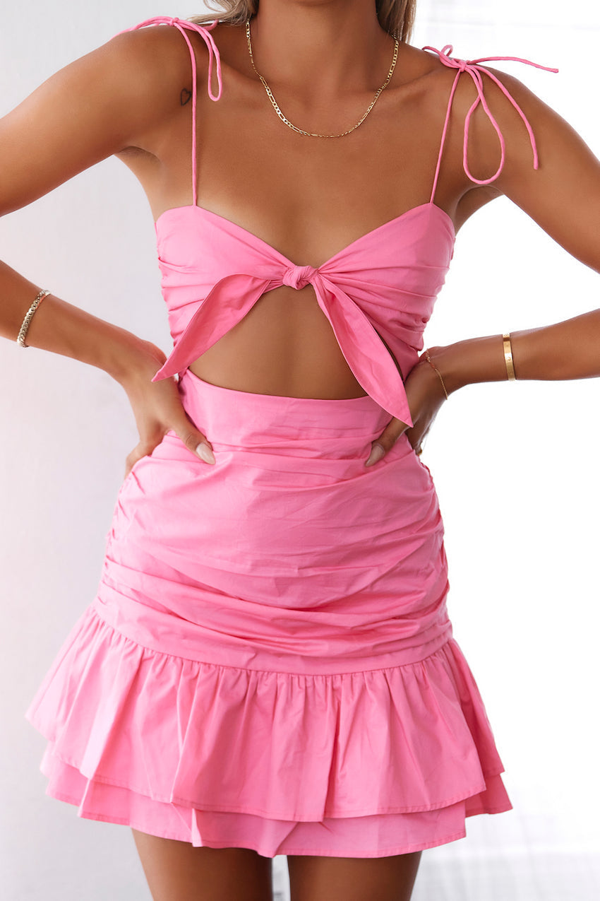 No More Tears Dress Pink
