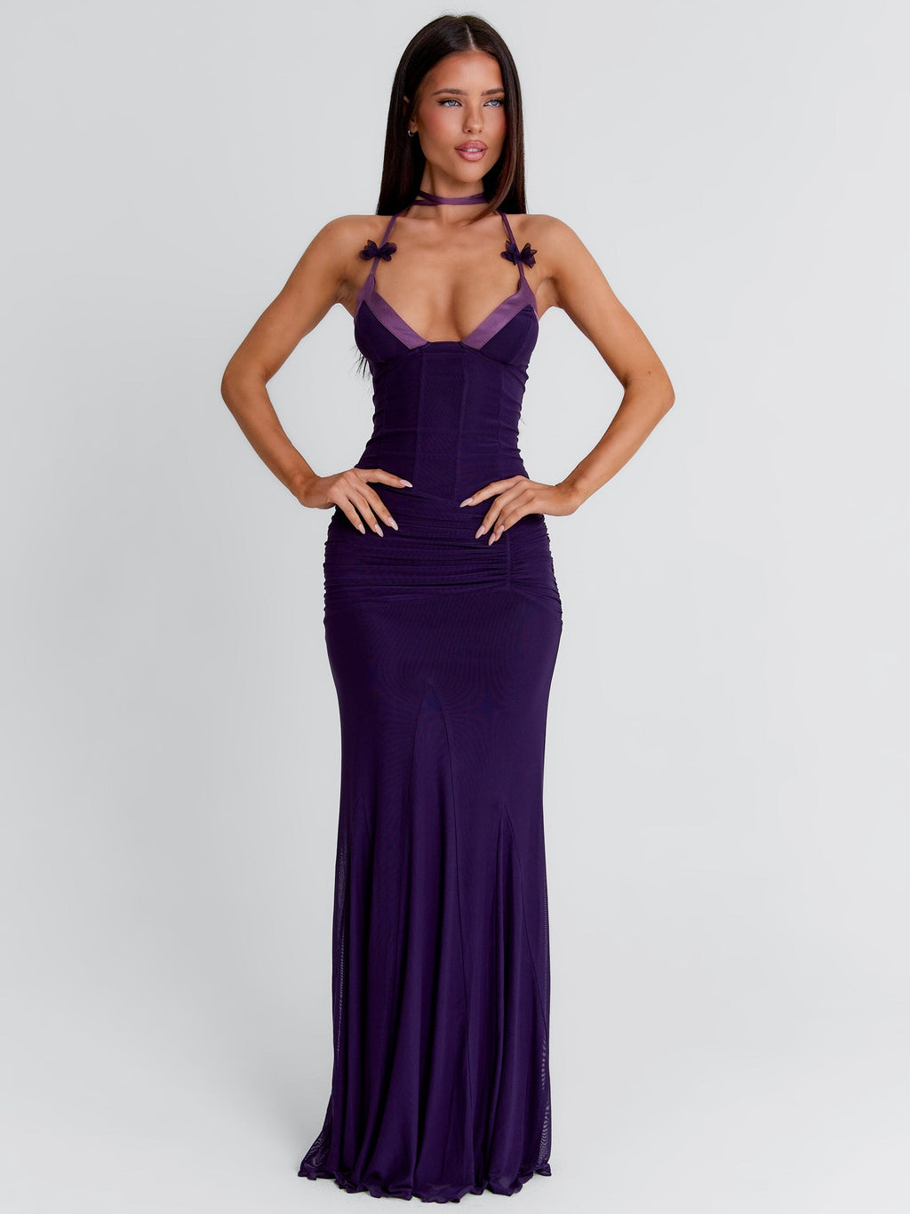 Ailiani Maxi Dress Purple