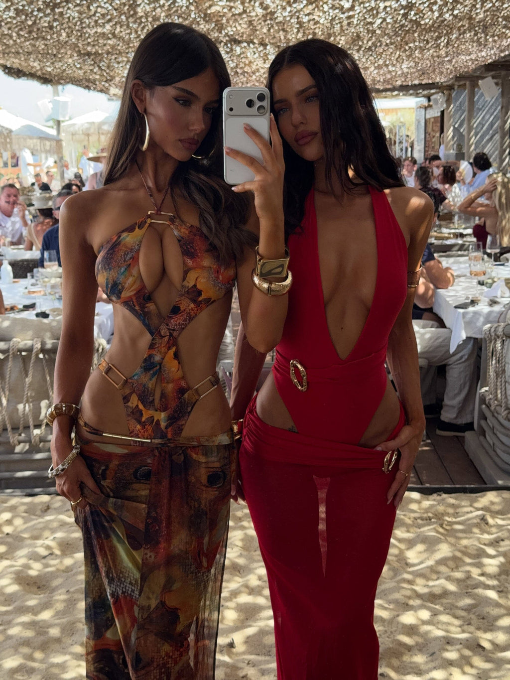 Alaana Maxi Dress Red