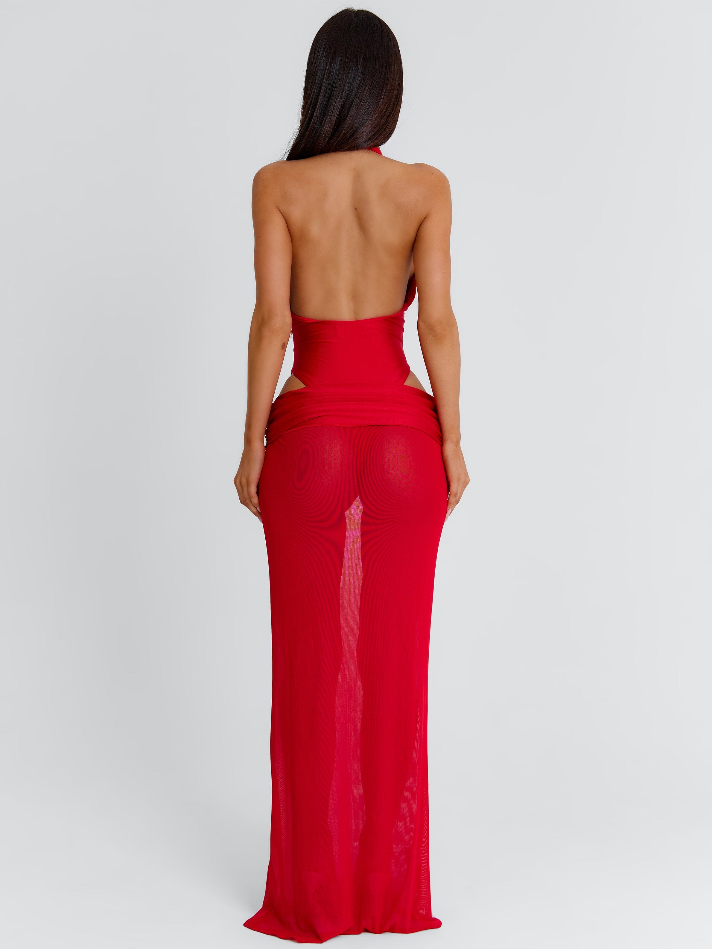 Alaana Maxi Dress Red
