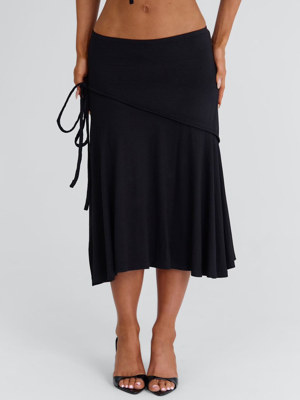 Arrielle Midi Skirt Black
