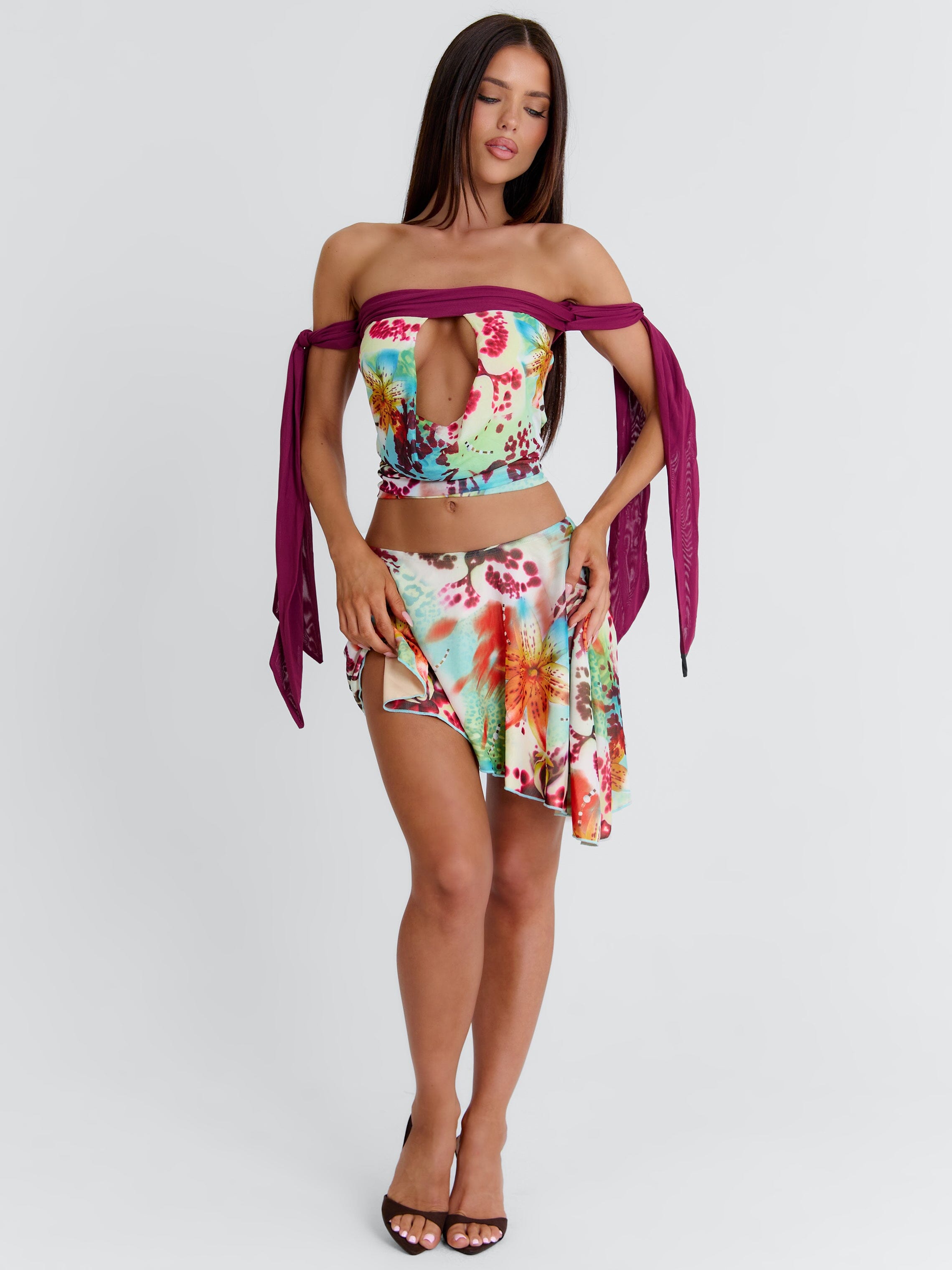 Azaria Mini Skirt Rio