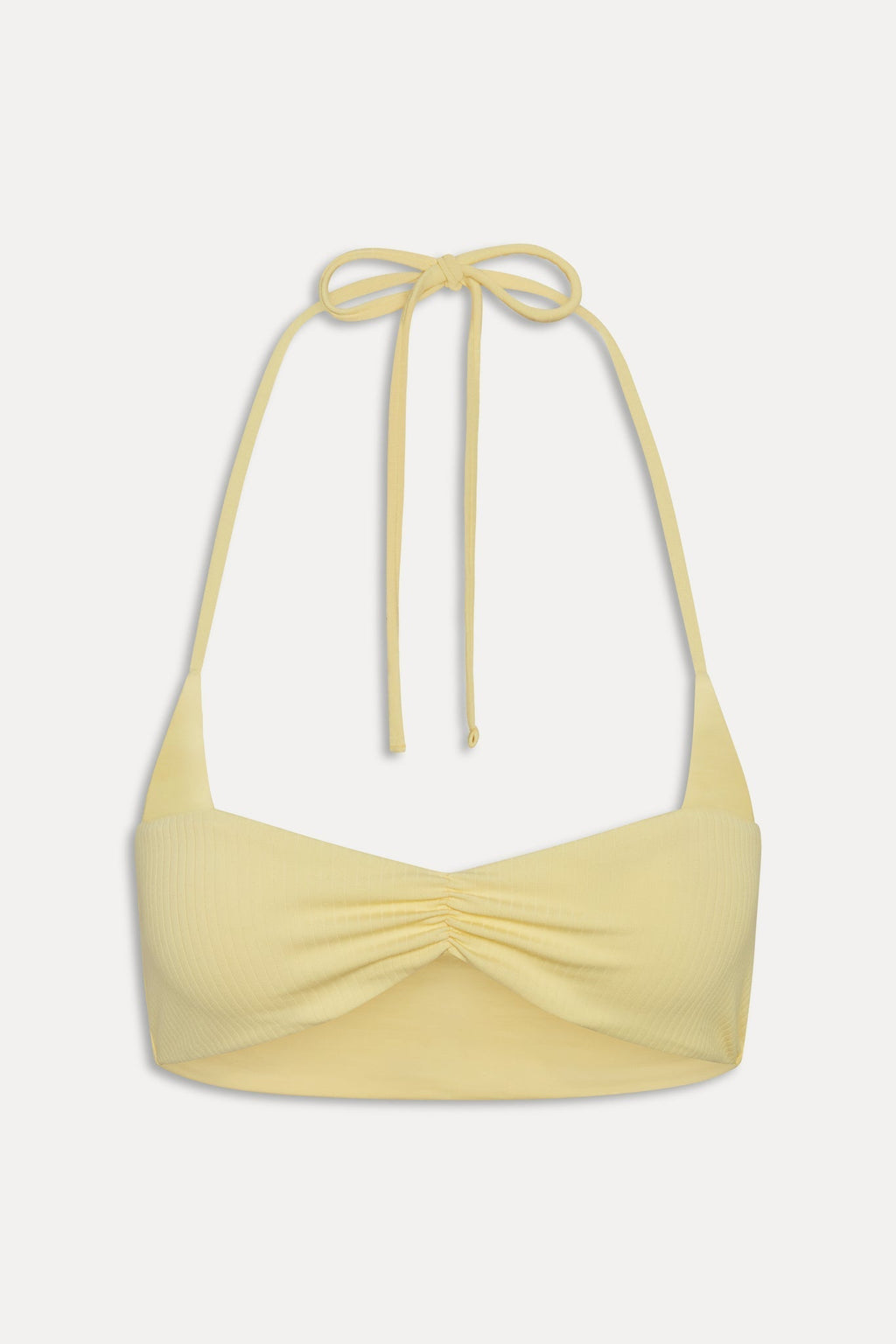 x JENNIE Astrid Ribbed Bikini Top - Honeycomb