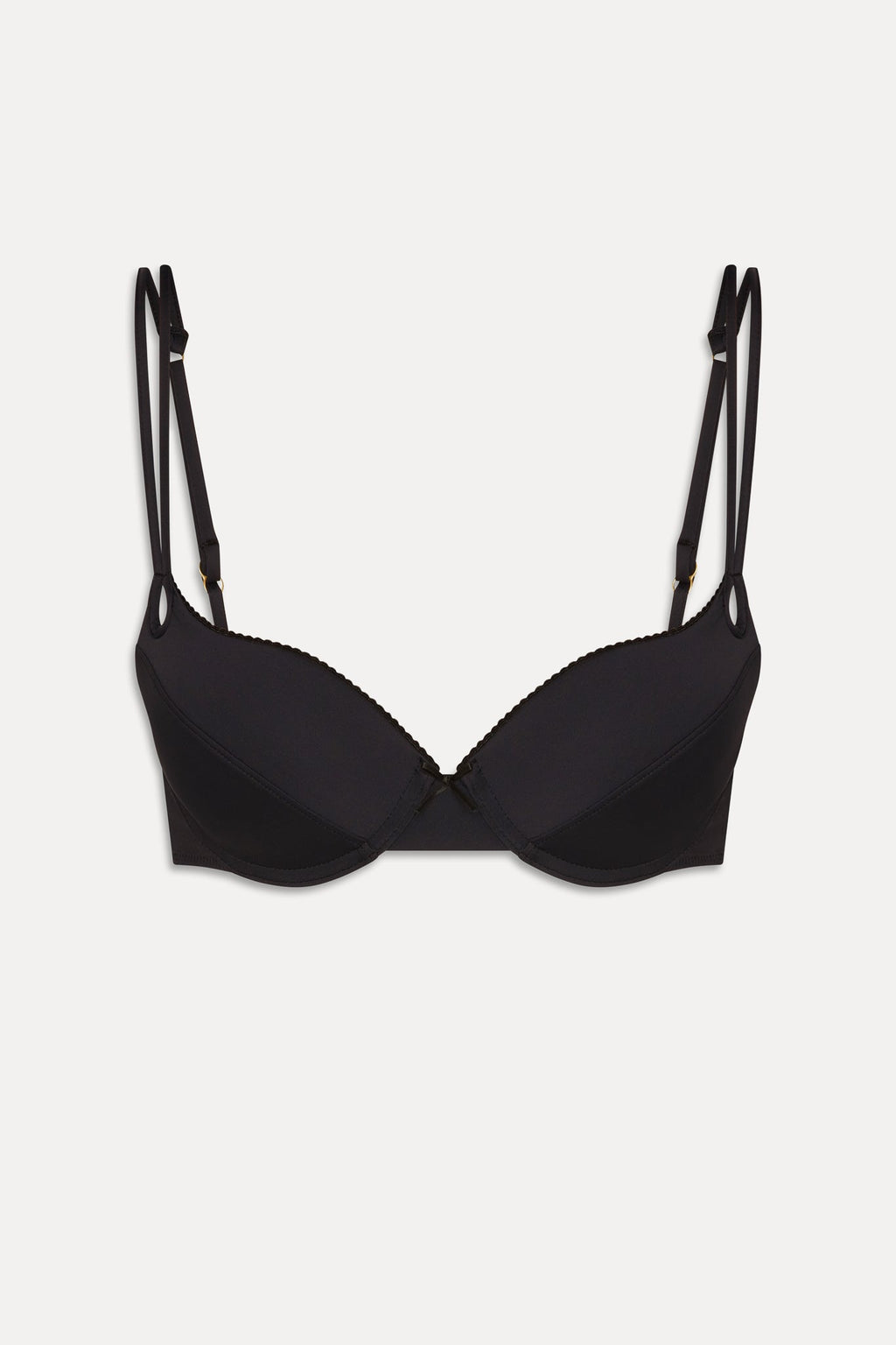 Cherish Push Up Bikini Top - Black