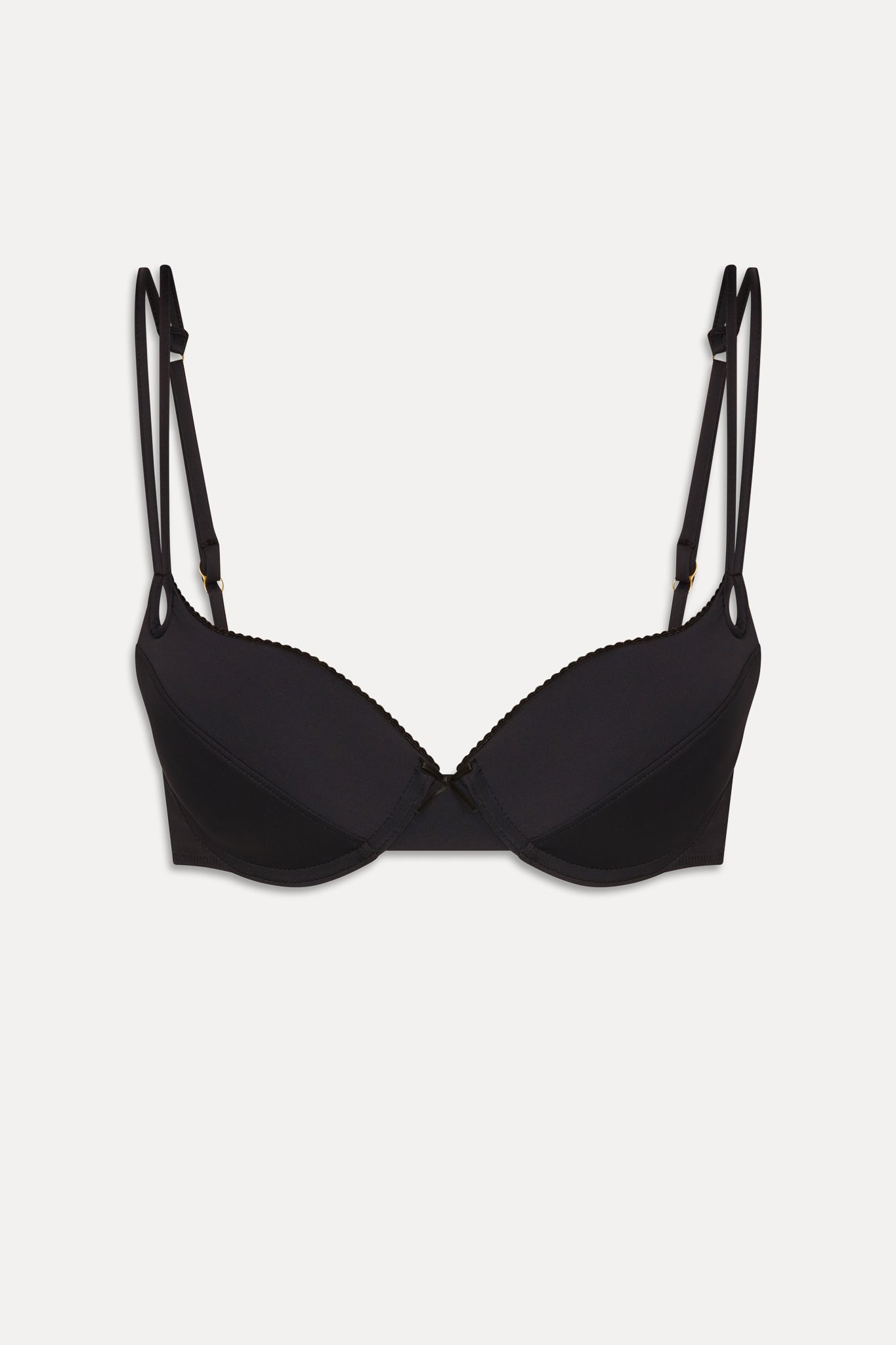 Cherish Push Up Bikini Top - Black