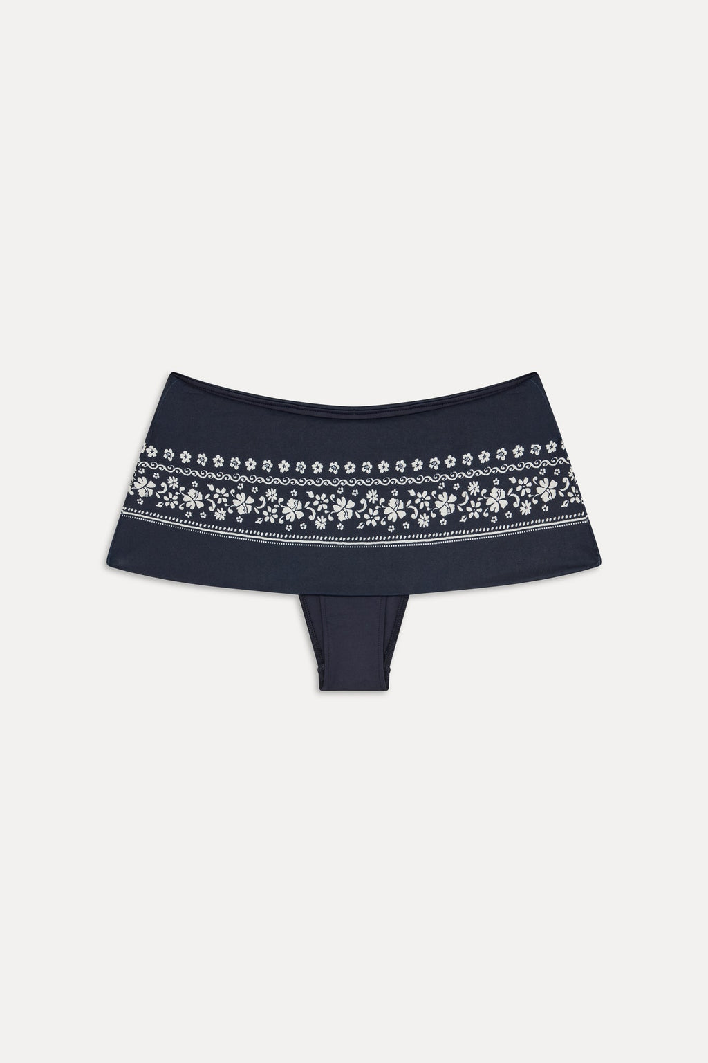 Clover Swim Skirt - Malibu Blue
