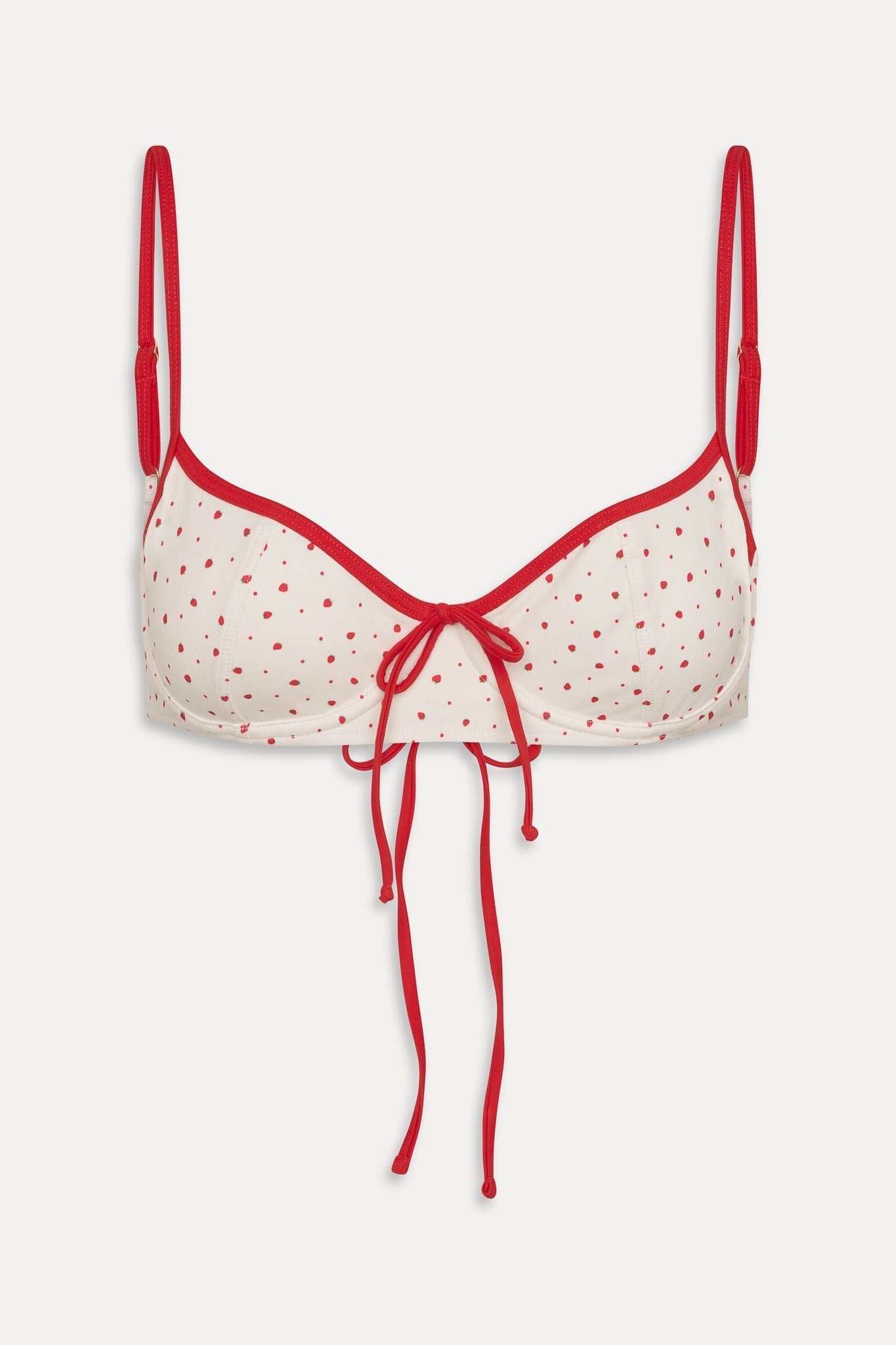 Cola Underwire Bikini Top - Tiny Berry