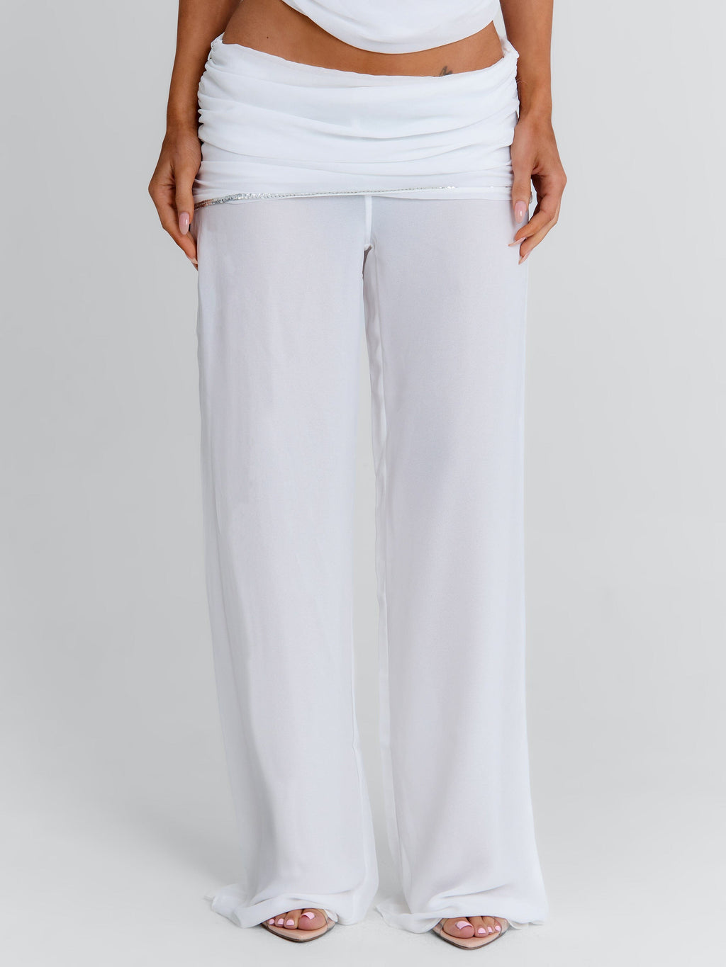 Danna Pant White