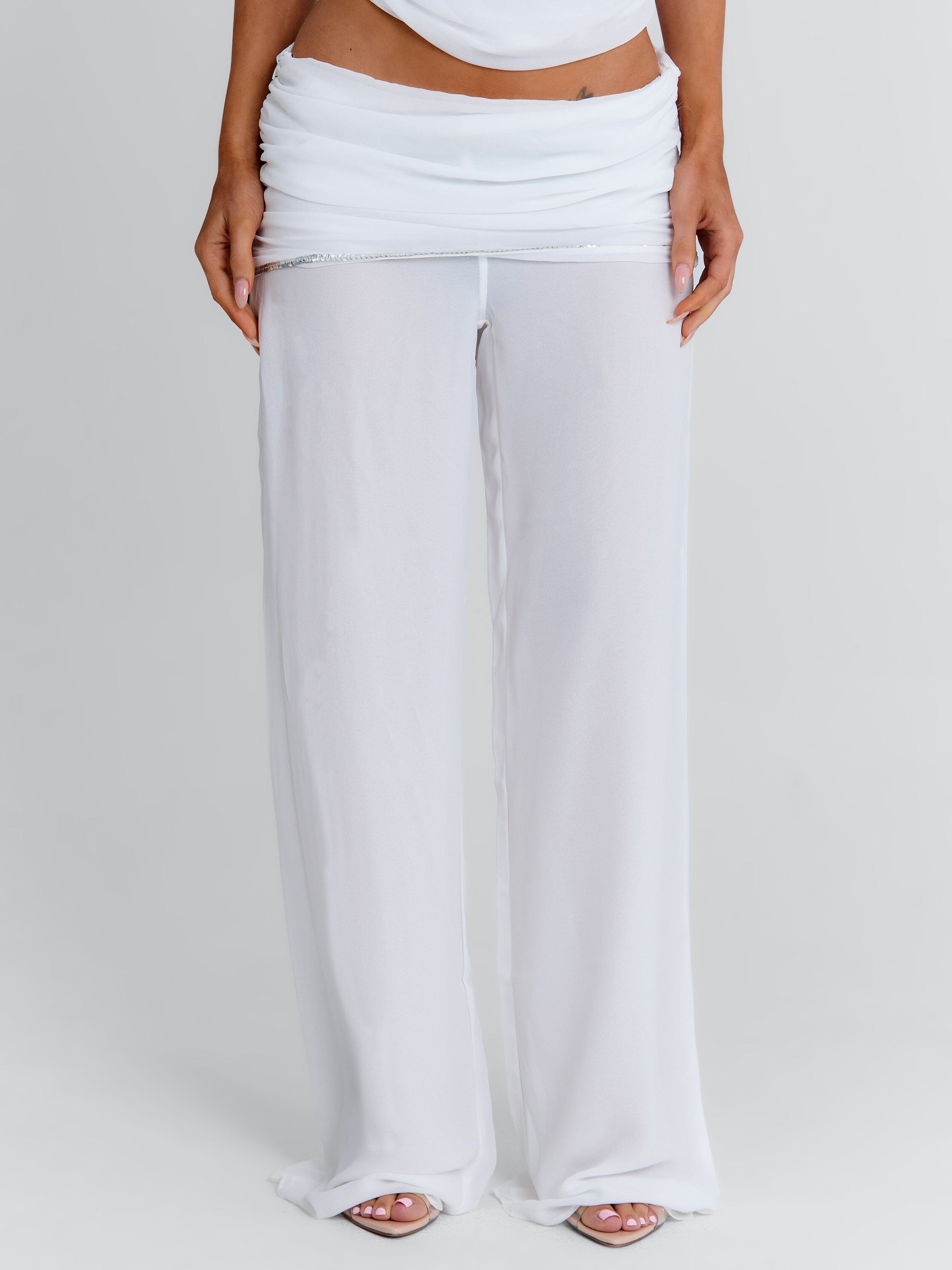 Danna Pant White