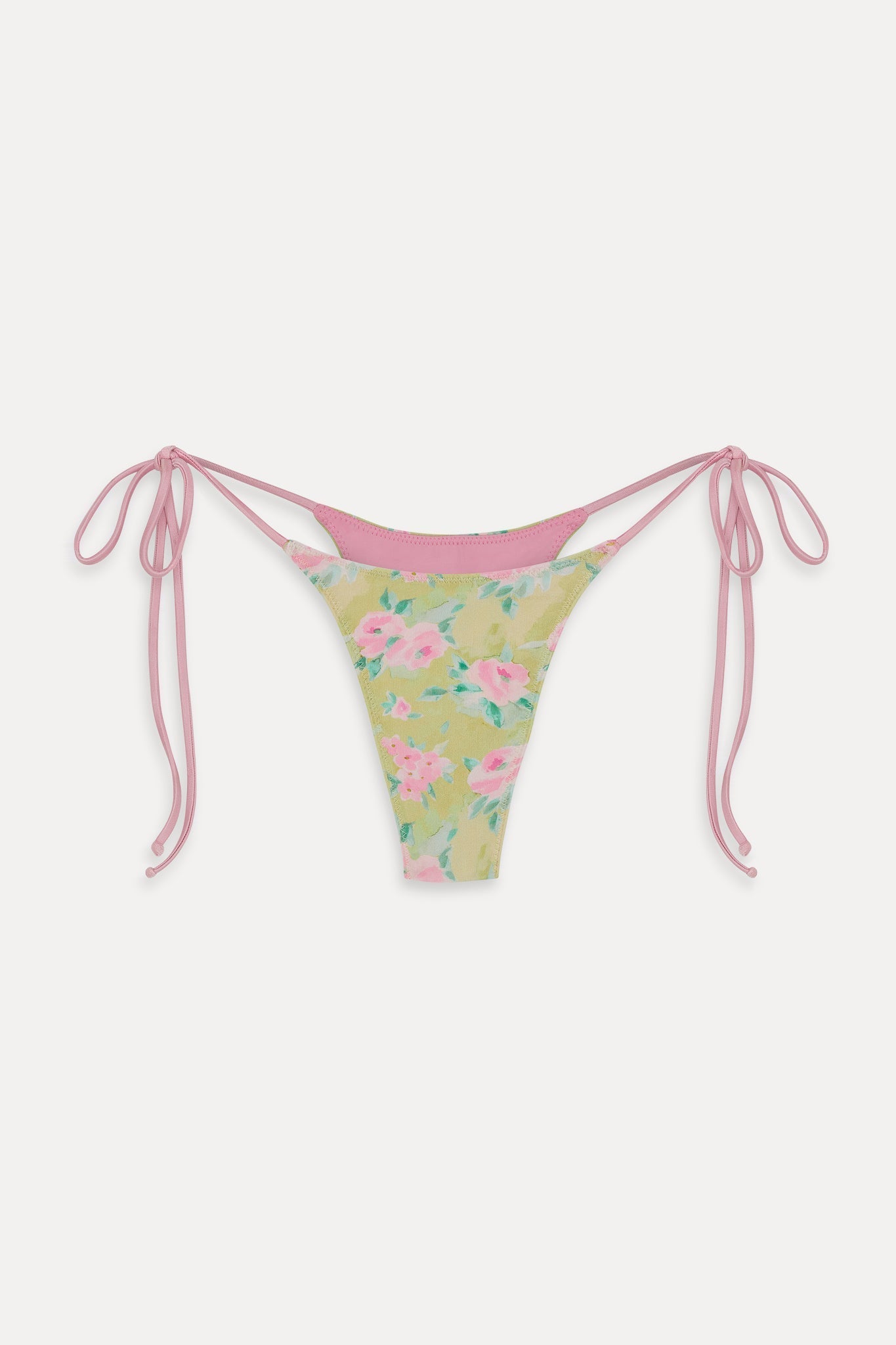 Divine Skimpy String Bikini Bottom - Nymphaea