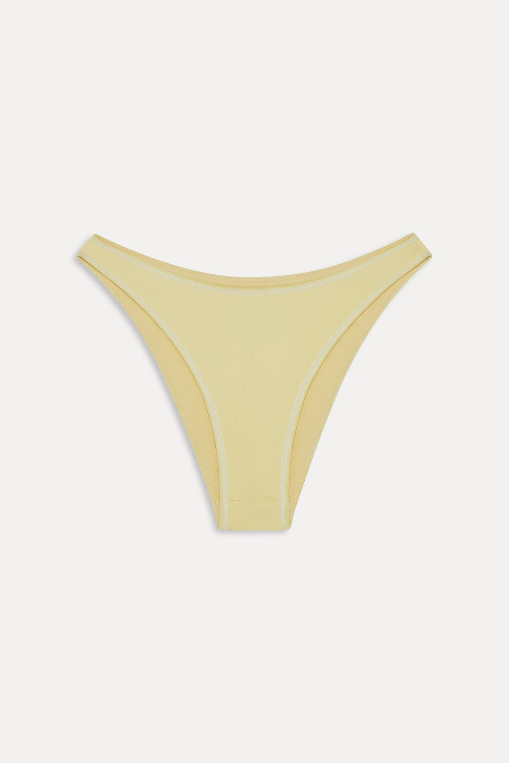x JENNIE Dove Ribbed Bikini Bottom - Honeycomb