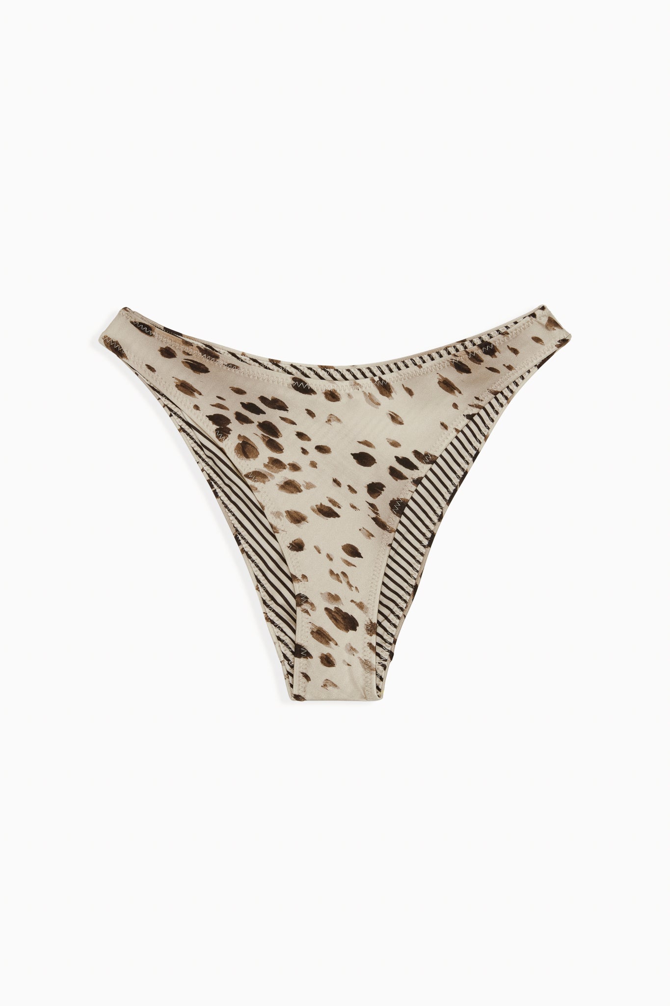 x JENNIE Dove Reversible Bikini Bottom - Marrakesh