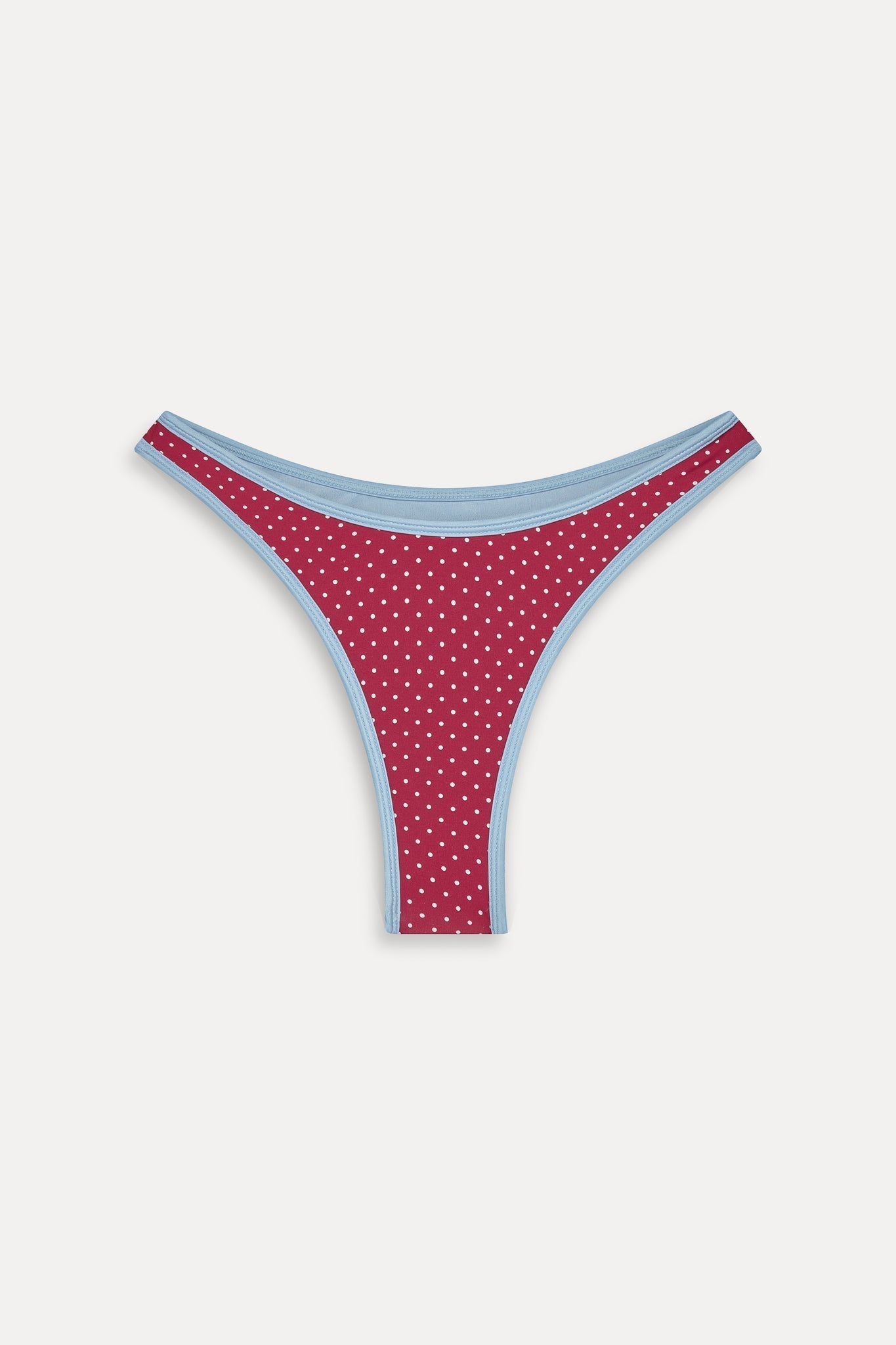 Dove Polka Dot Bikini Bottom - Tuscany