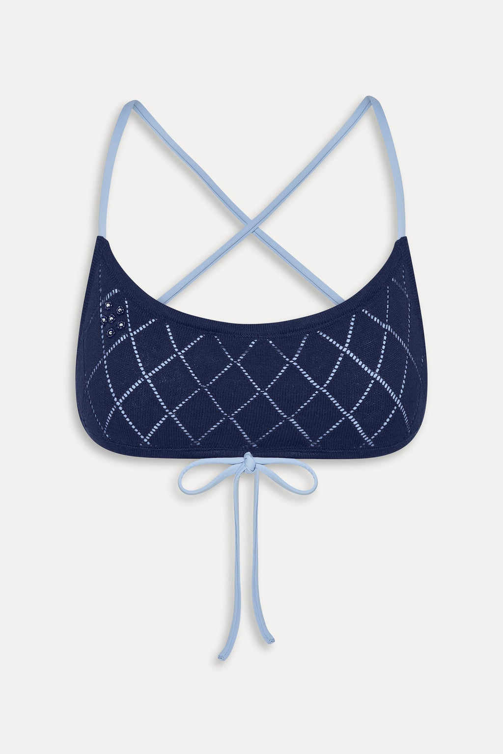 Dreamy Skimpy Bikini Top - Diamond Stitch