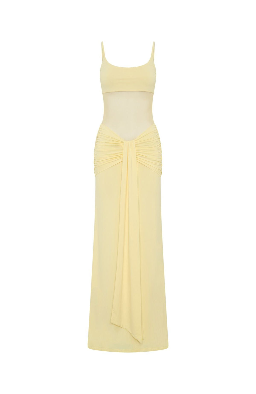 Confetti Skies Maxi Dress Lemon