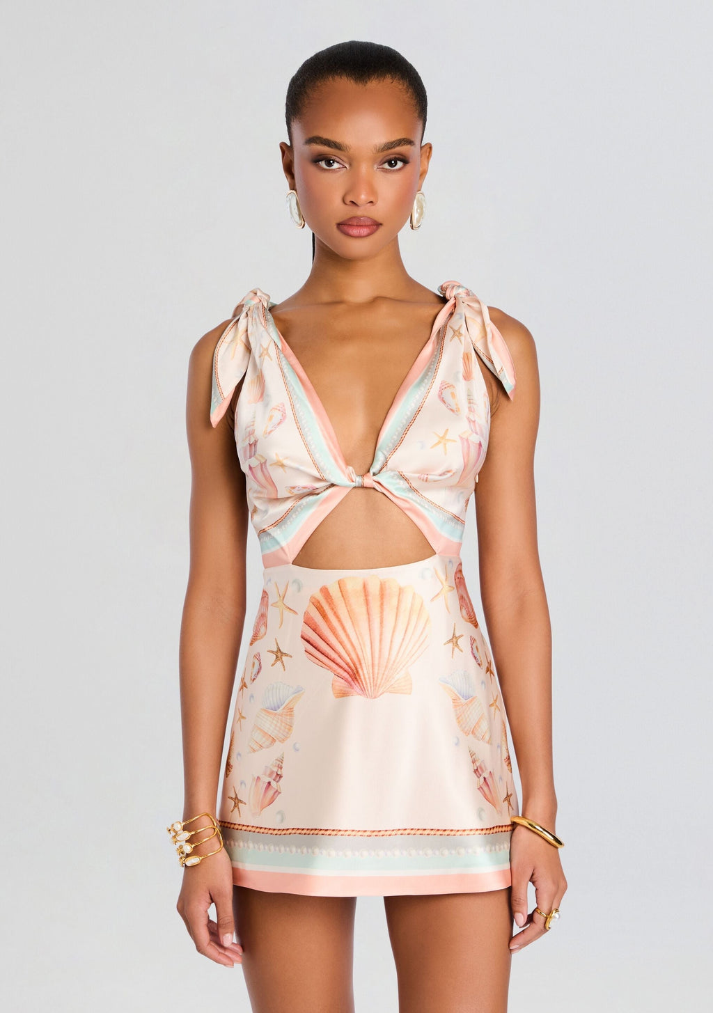 Icelyn Silk Dress