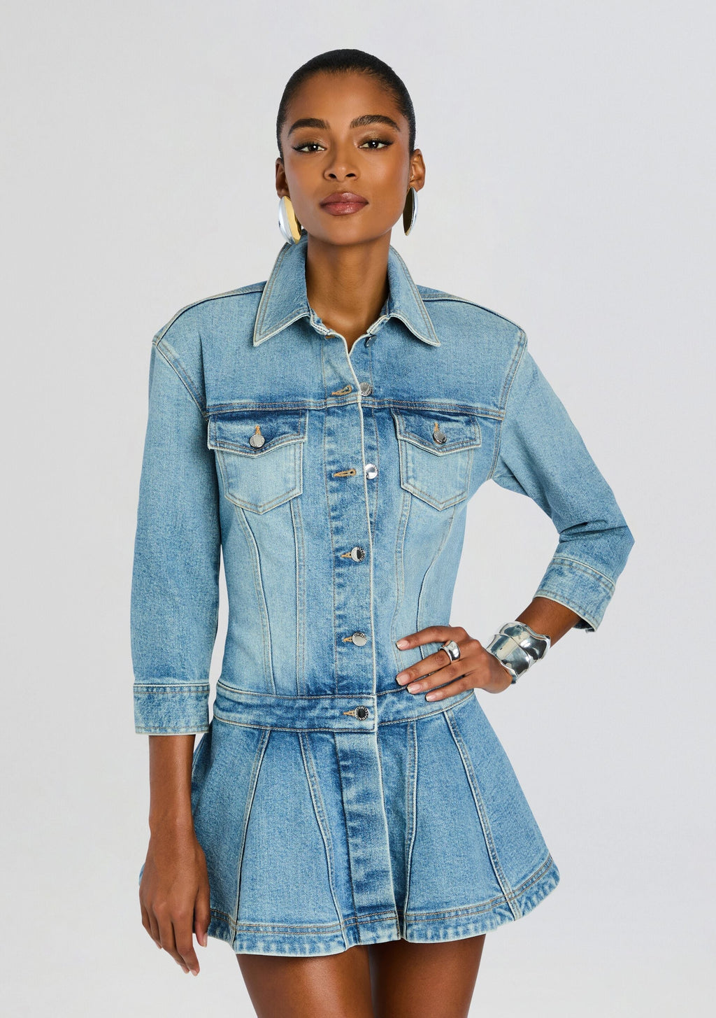 Aleyni Denim Dress