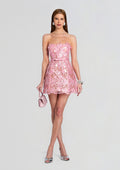 Novalie Sequin Lace Dress