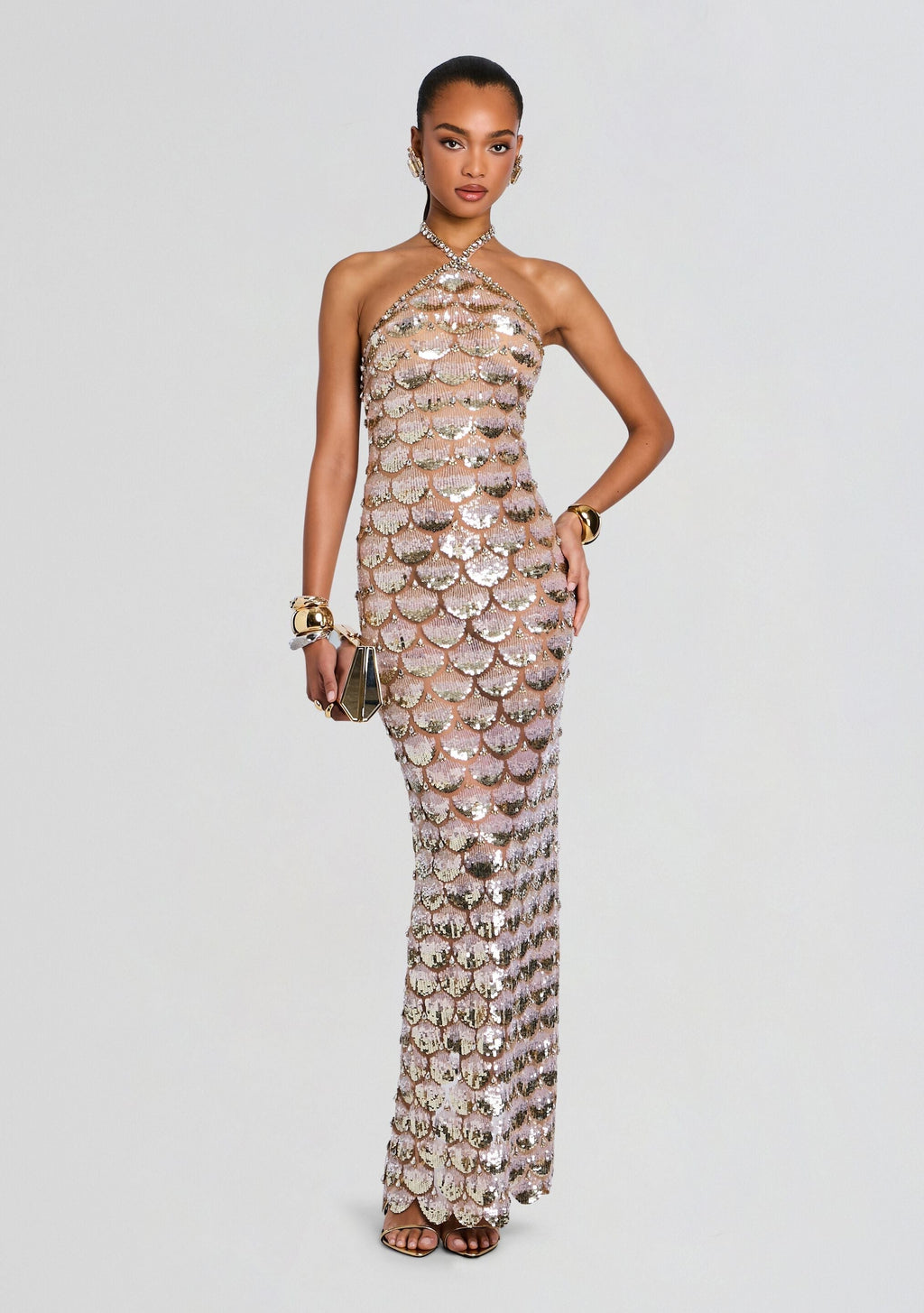 Genovia Embroidered Dress