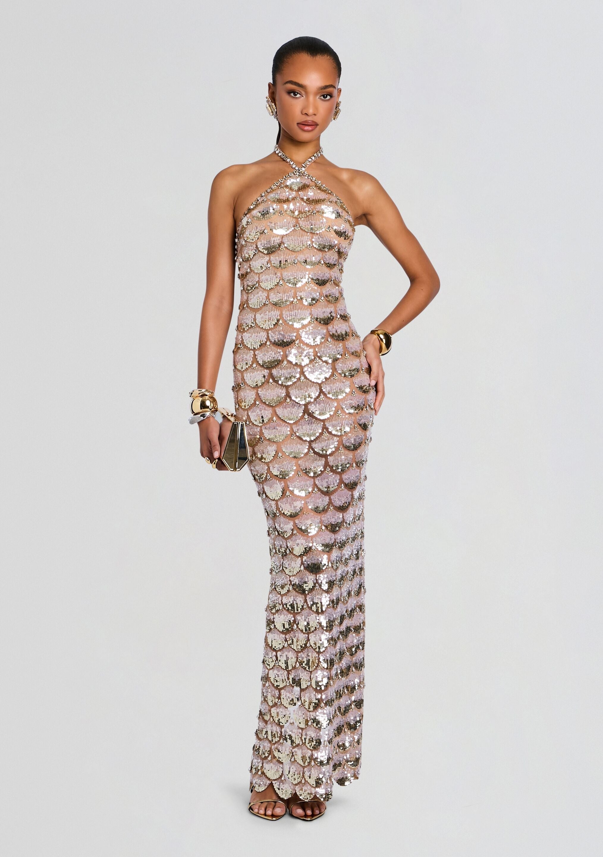Genovia Embroidered Dress