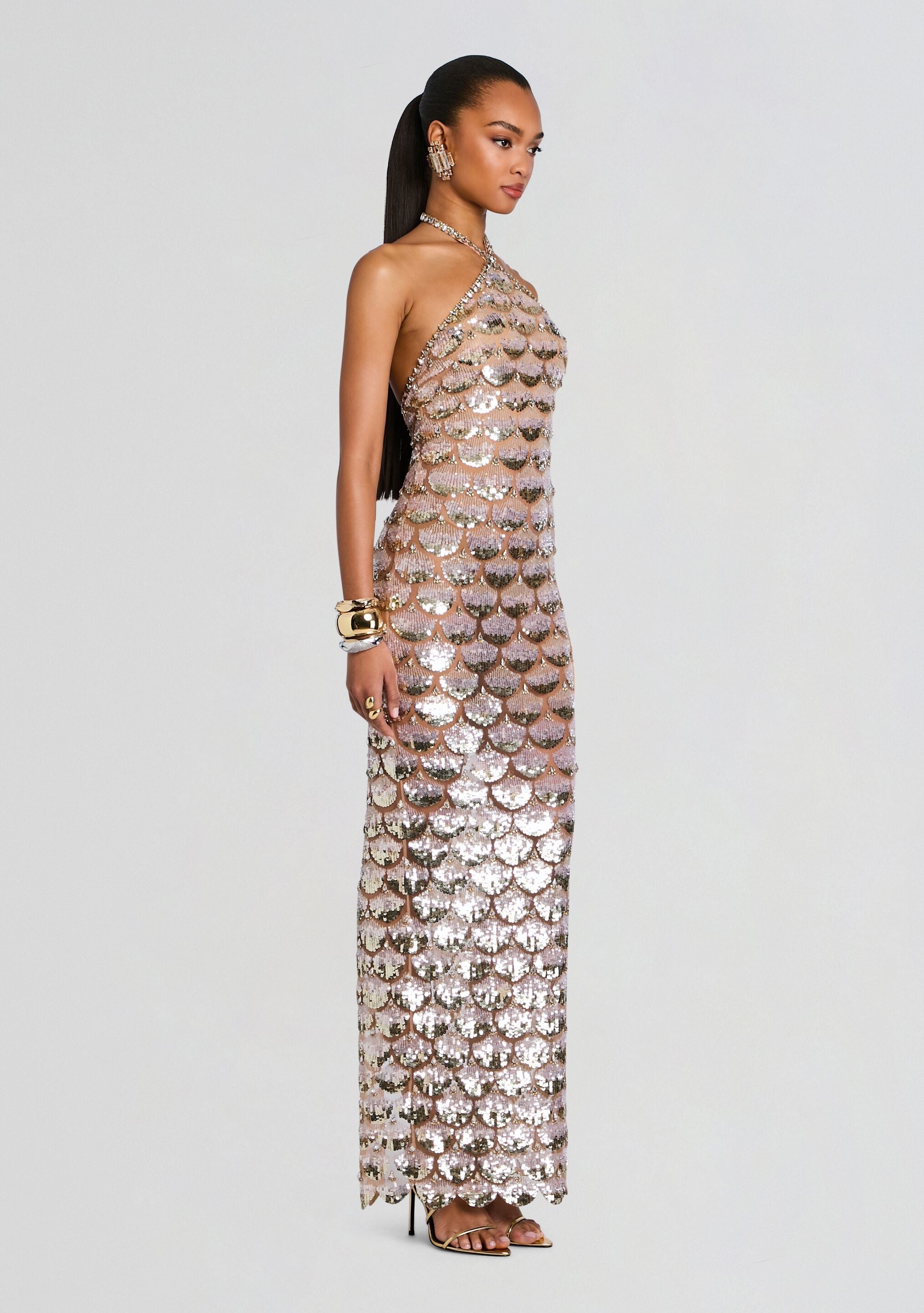 Genovia Embroidered Dress