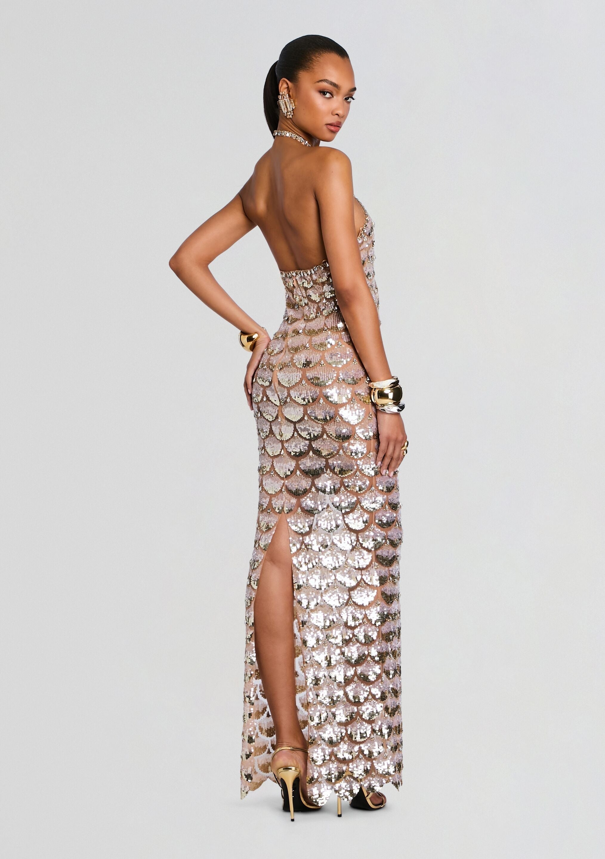 Genovia Embroidered Dress