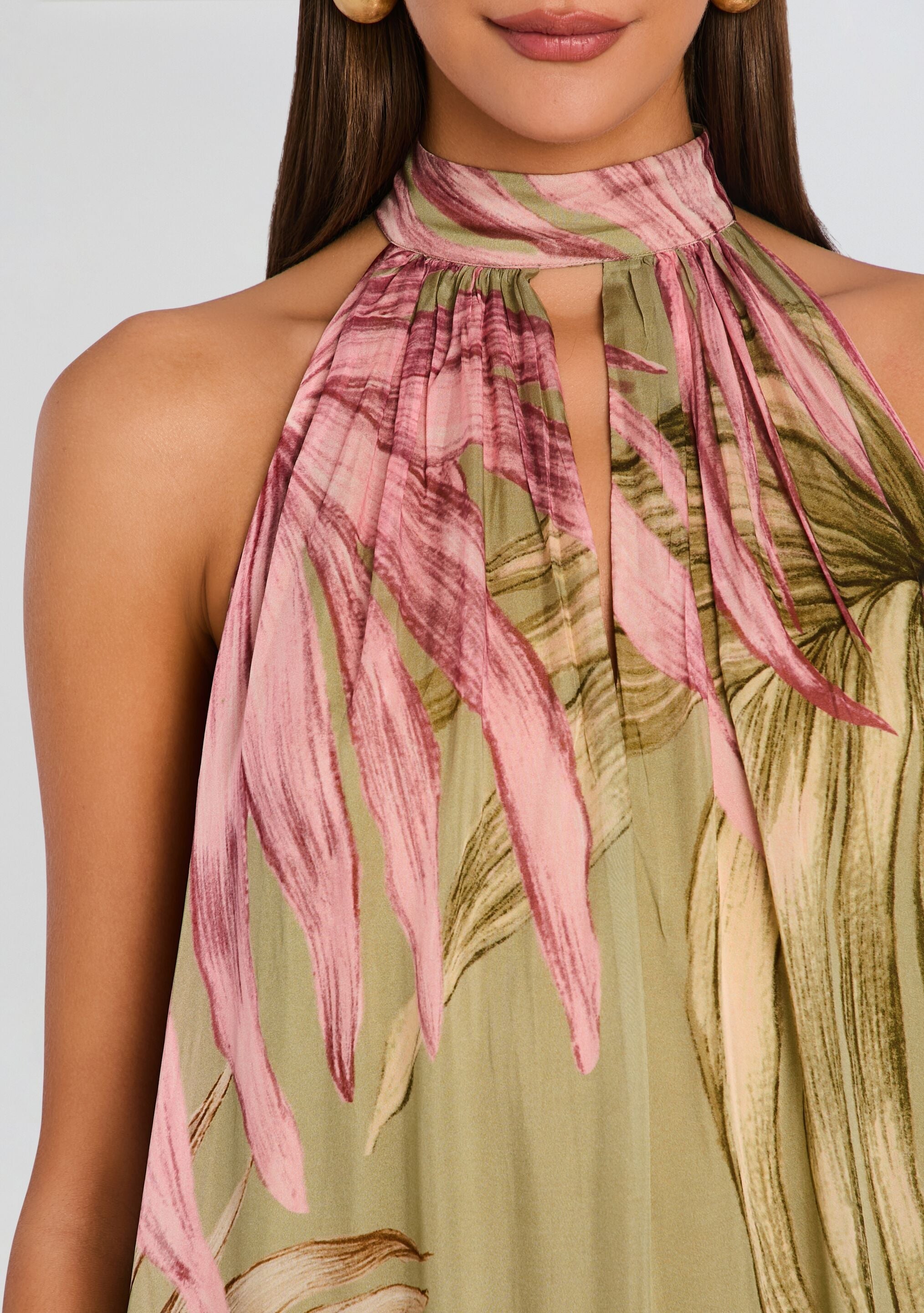 Fawn Flared Maxi Dress