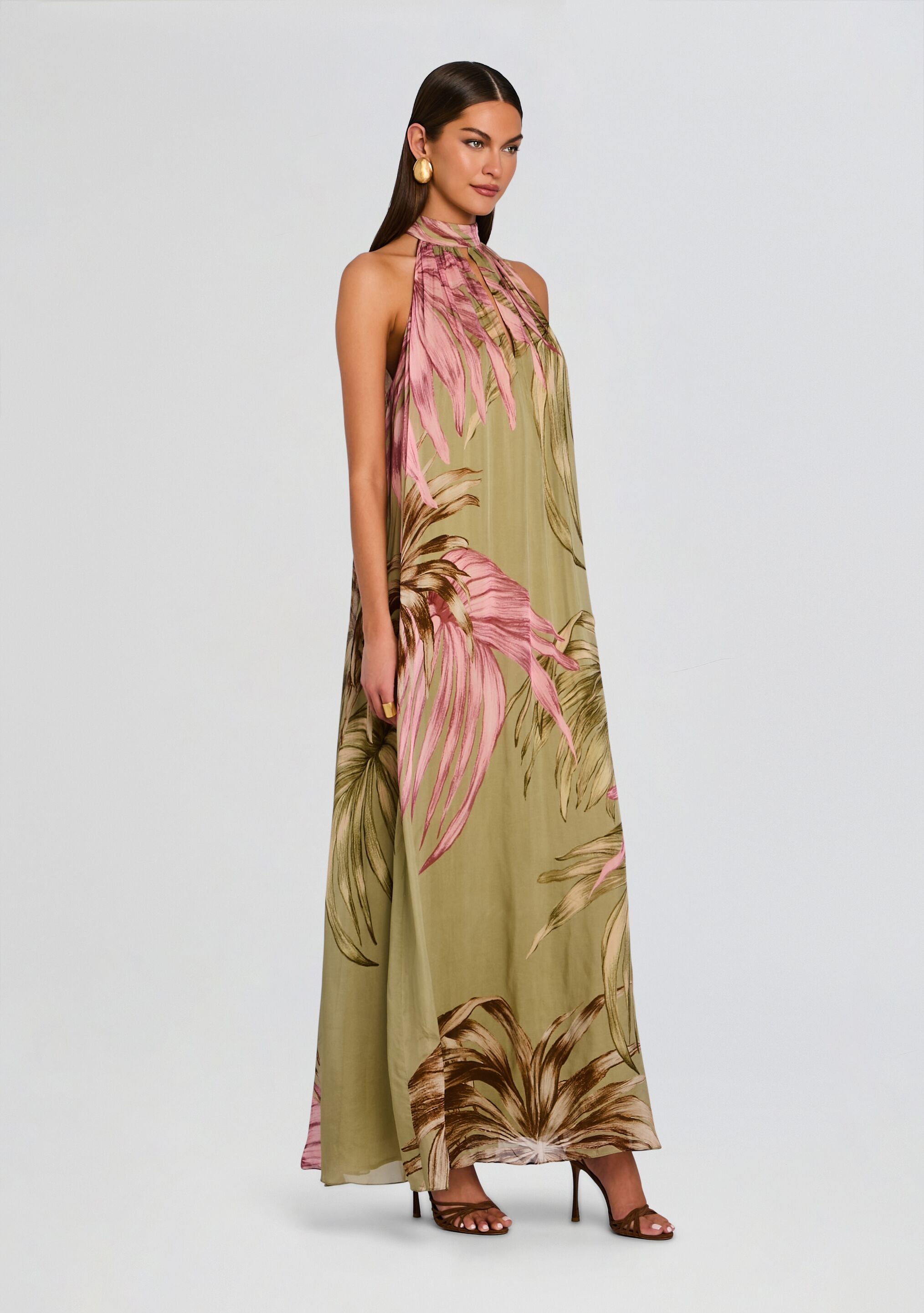 Fawn Flared Maxi Dress