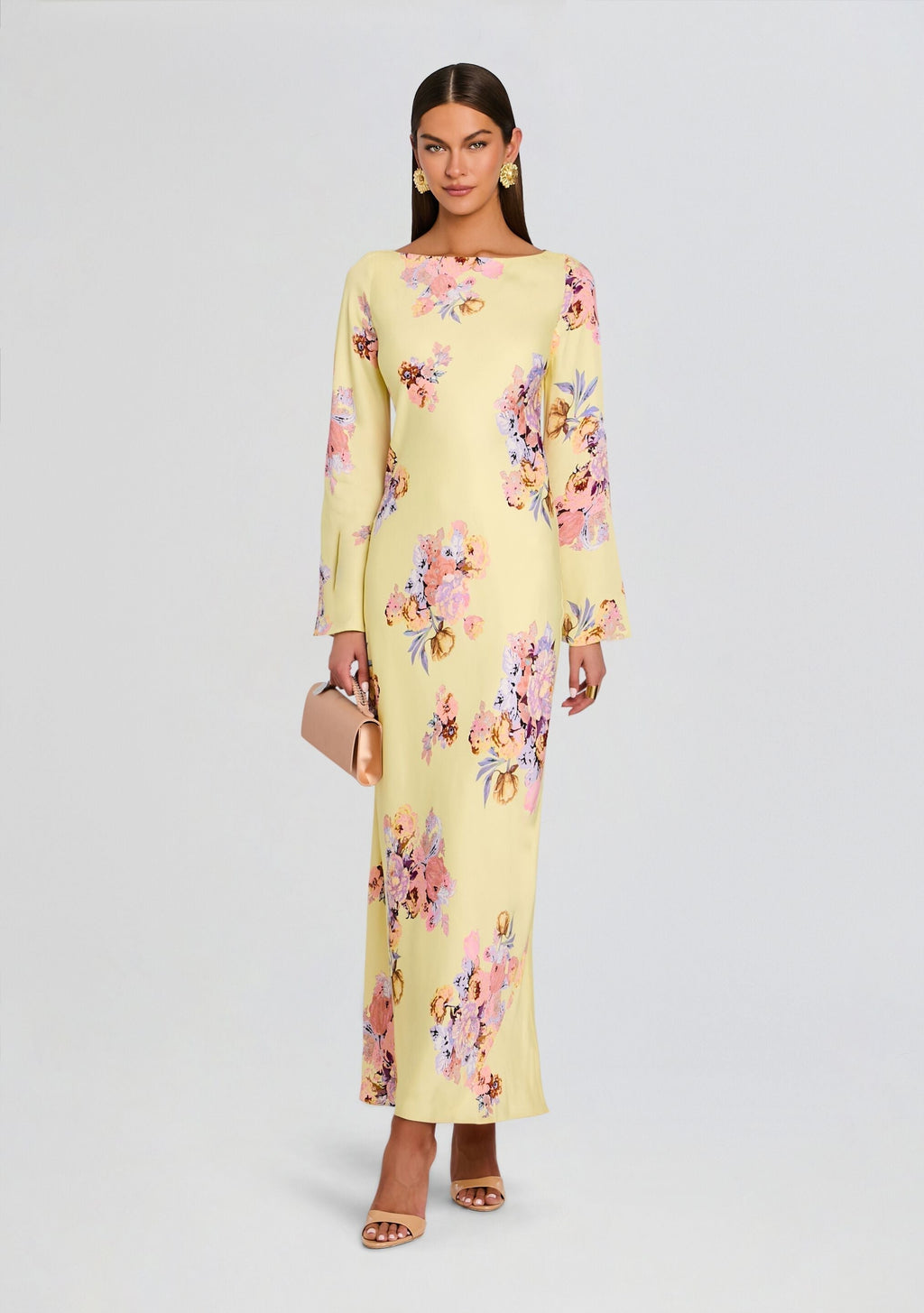 Kysha Long Bias Dress