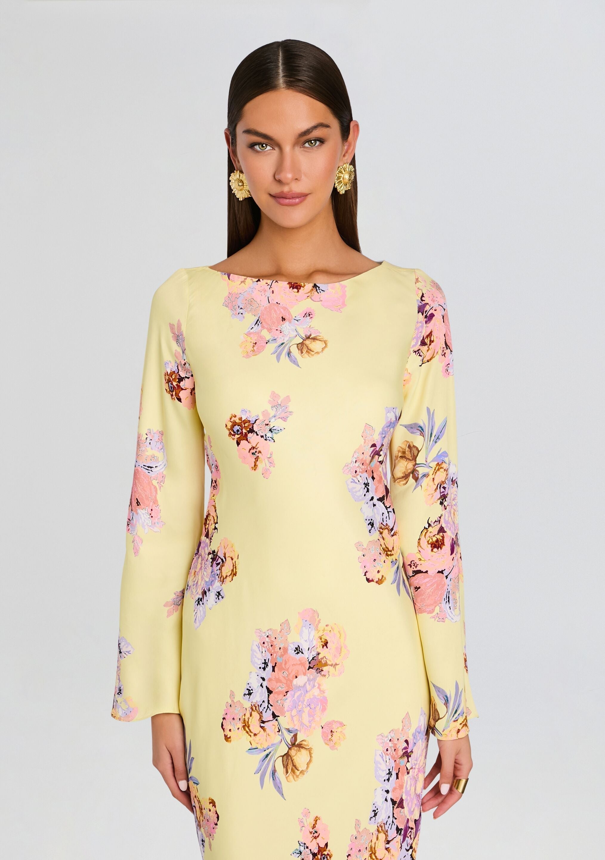 Kysha Long Bias Dress
