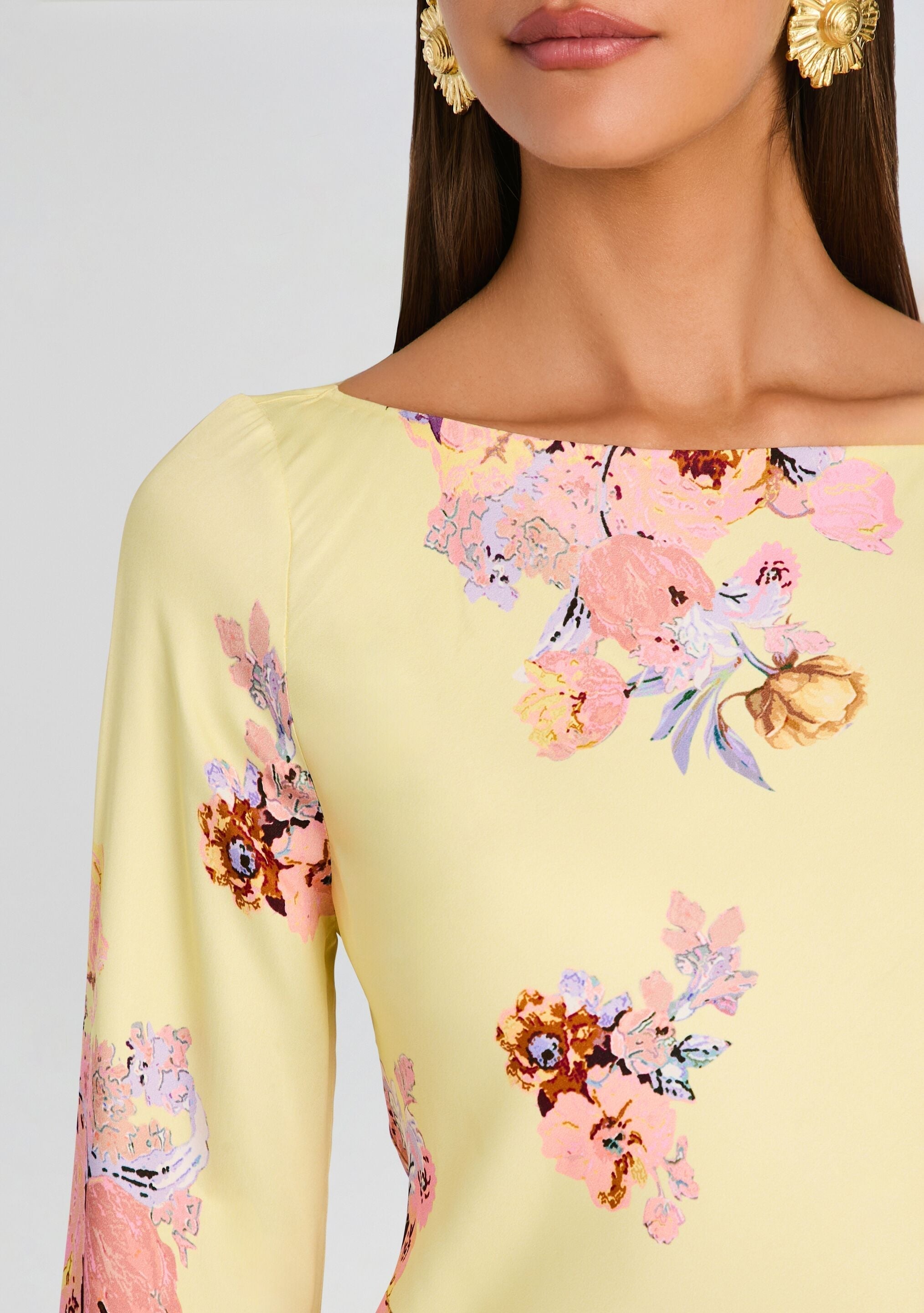 Kysha Long Bias Dress