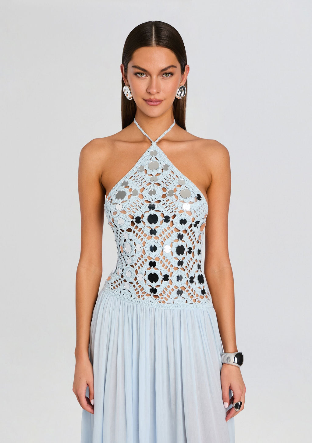 Odetta Crochet Dress