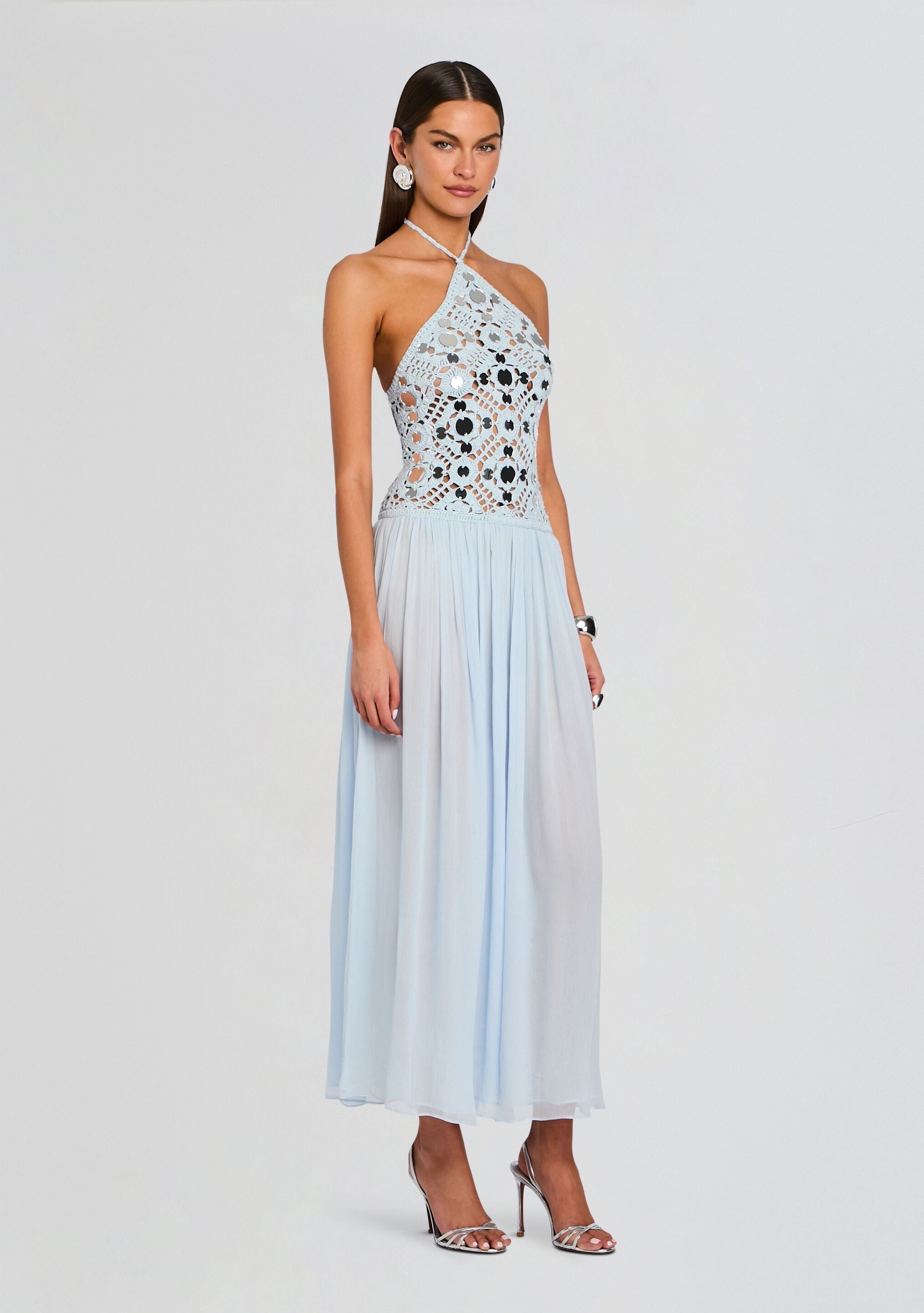 Odetta Crochet Dress