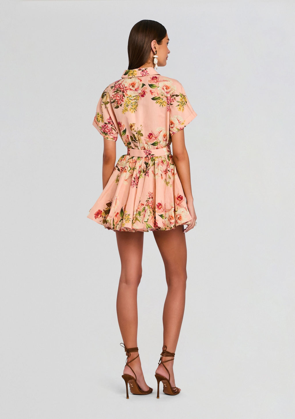 Ayla Short Dress With Belt Buckle