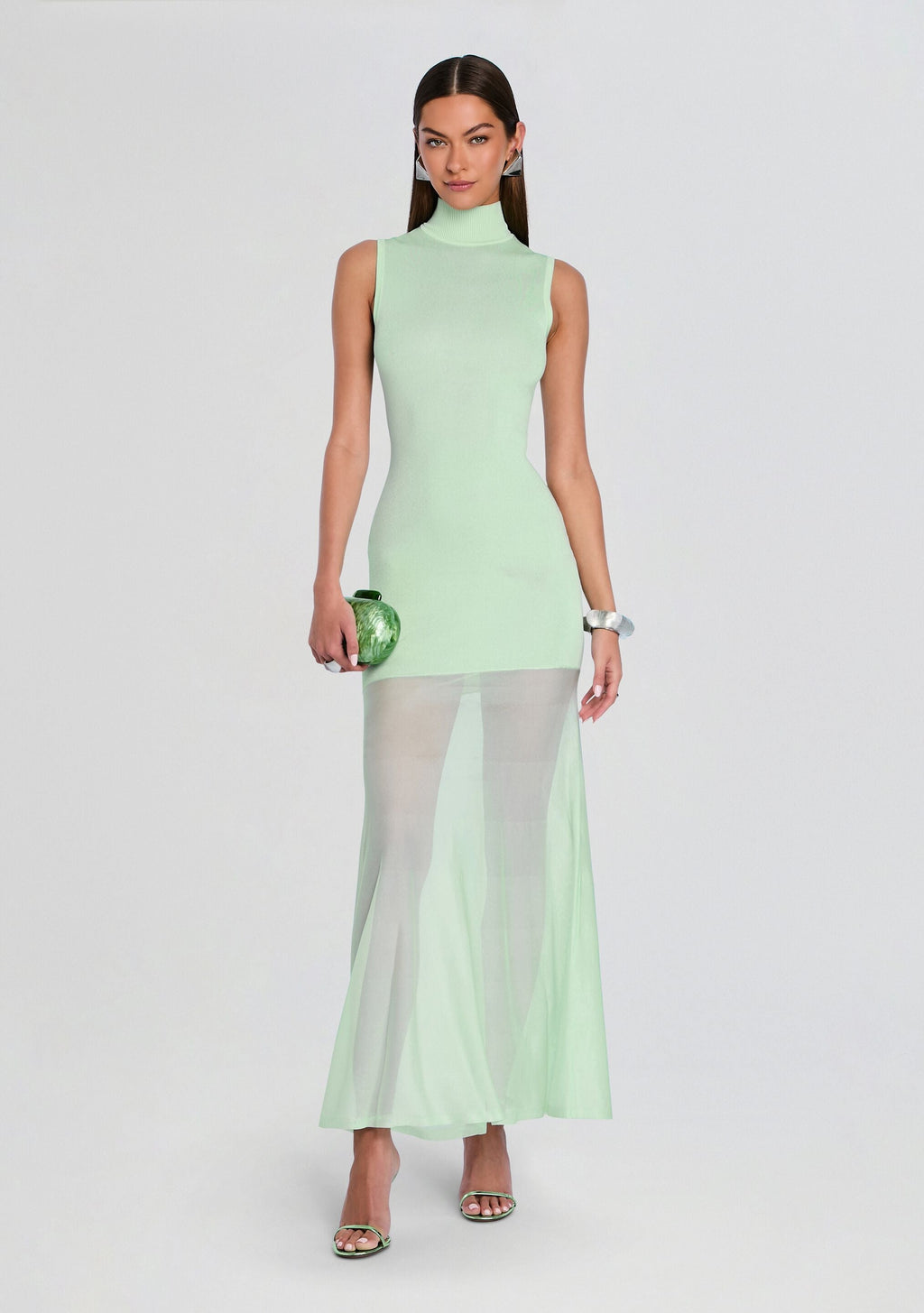 Amine Knit Maxi Dress