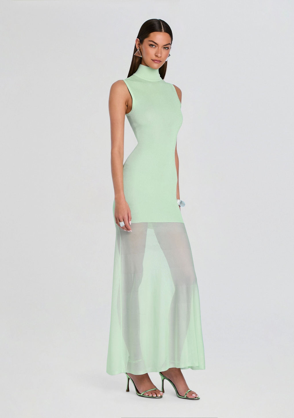 Amine Knit Maxi Dress