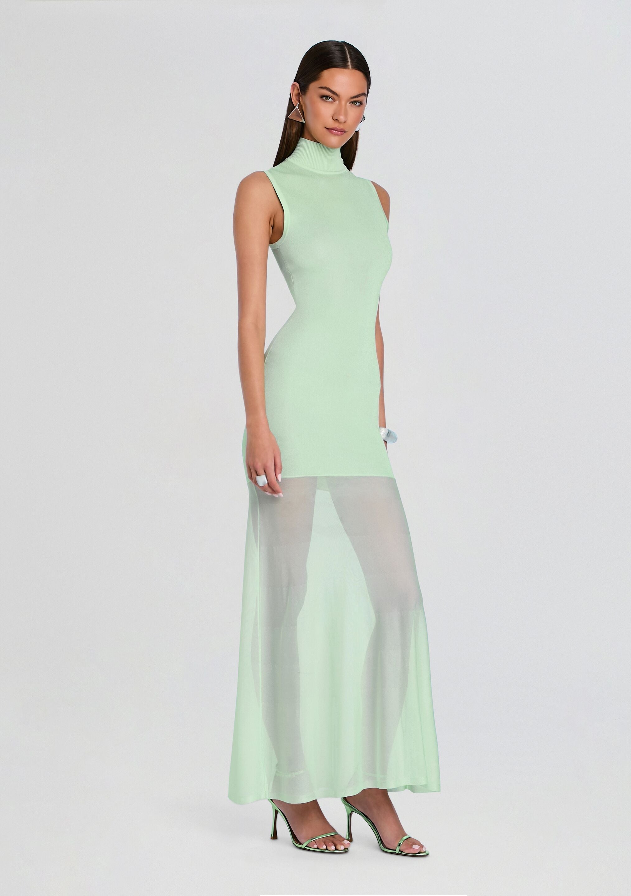Amine Knit Maxi Dress