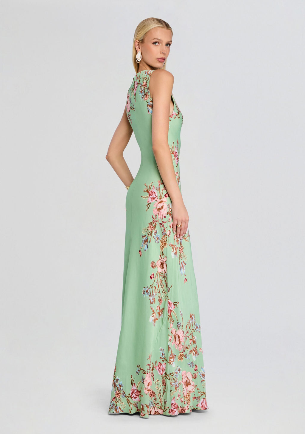 Ezra Bias Maxi Dress