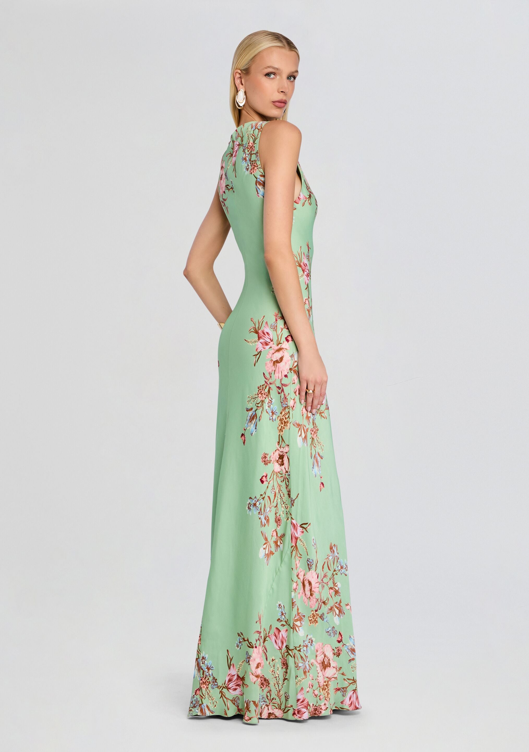 Ezra Bias Maxi Dress