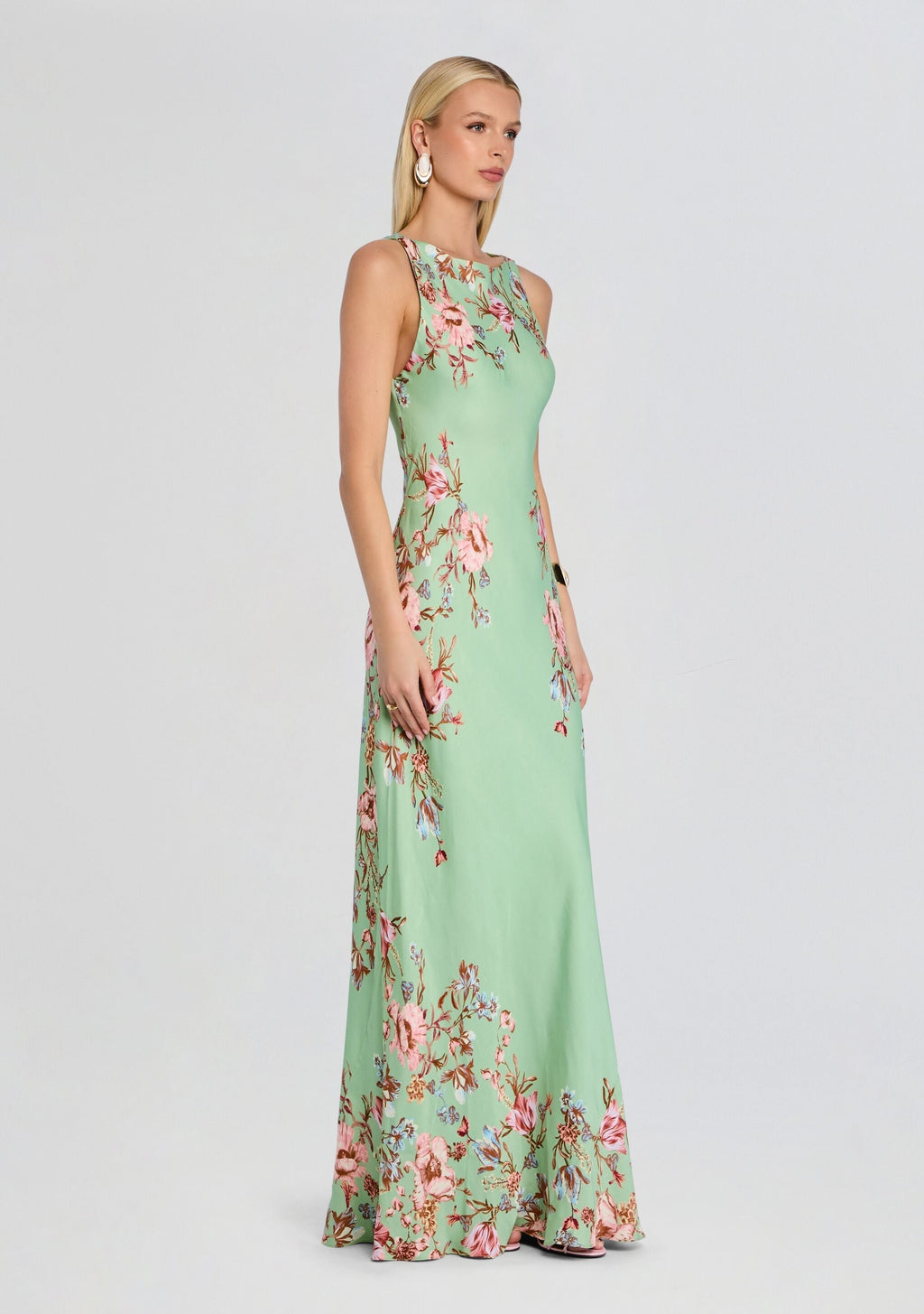 Ezra Bias Maxi Dress